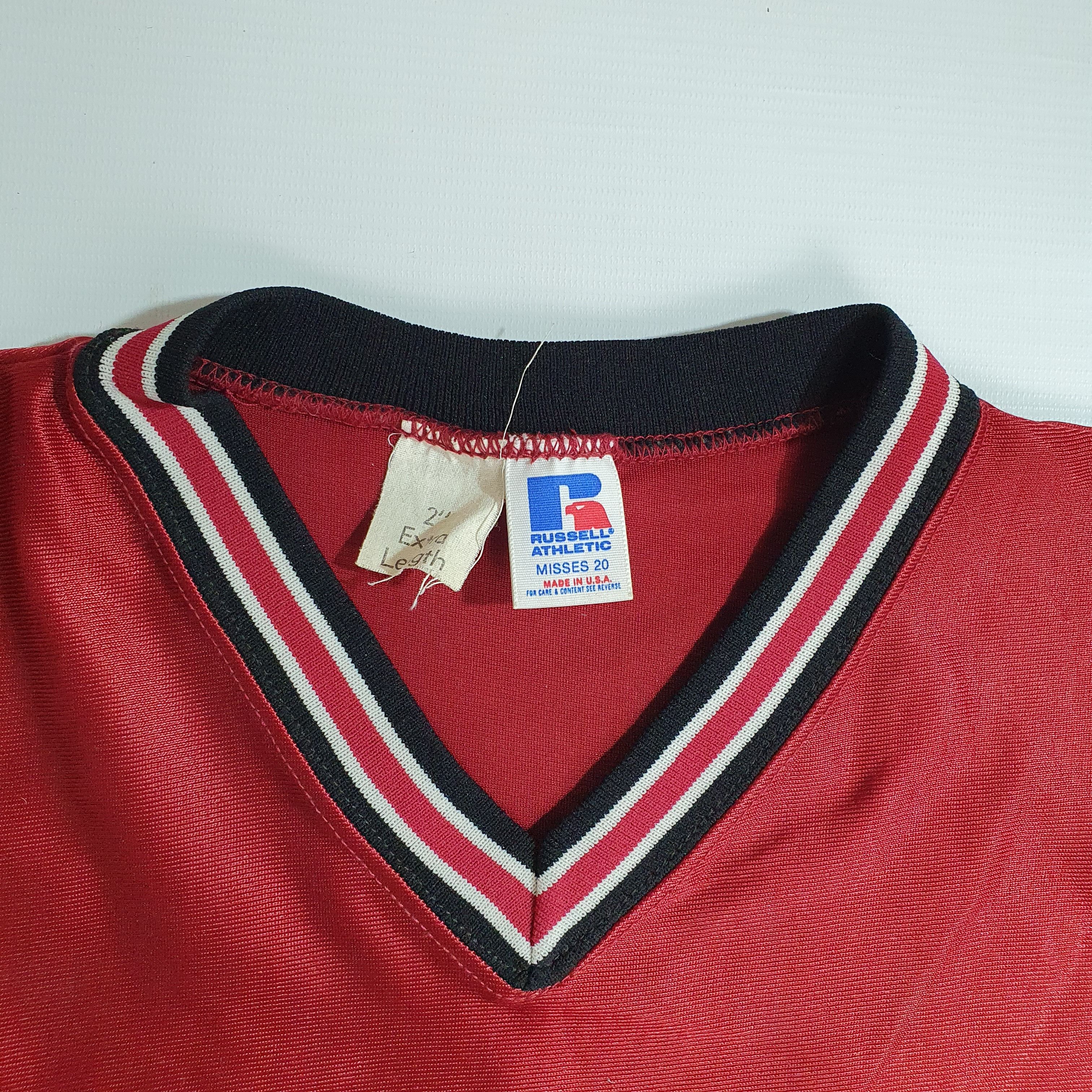 Russell Athletic Very Rare 80-90s Harvard Rubber Logo Vintage Jersey Size US M / EU 48-50 / 2 - 11 Thumbnail