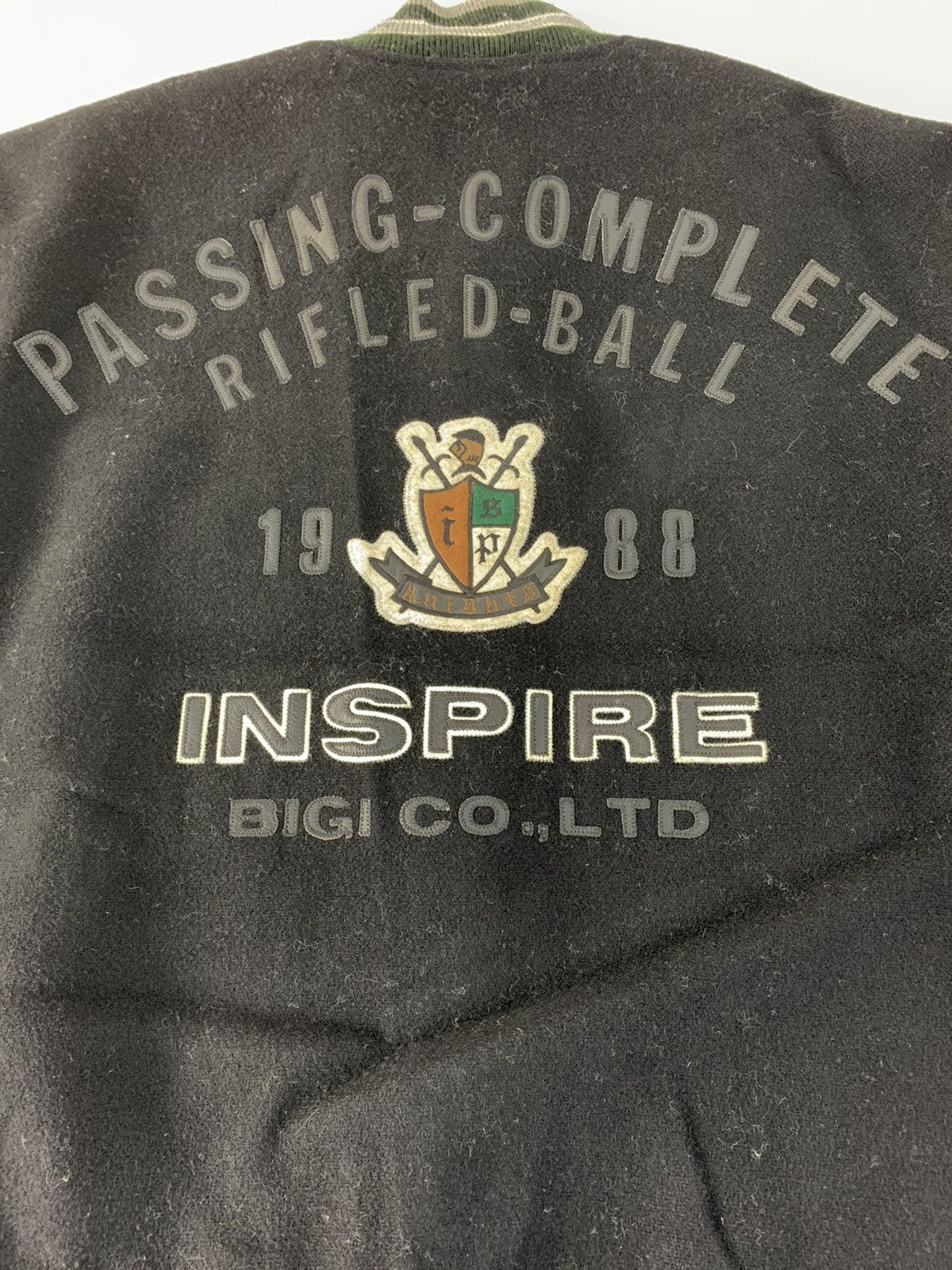 Leather Bigi Inspire Rifled Ball Embroidery Logo Padded Jacket Size US M / EU 48-50 / 2 - 6 Thumbnail