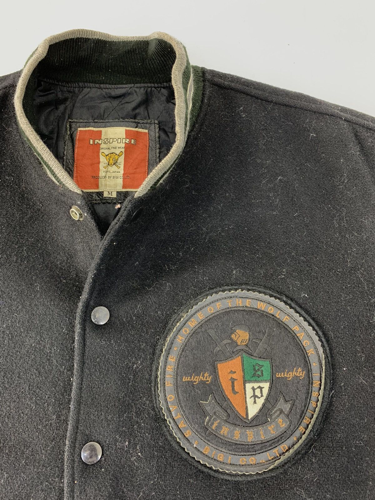 Leather Bigi Inspire Rifled Ball Embroidery Logo Padded Jacket Size US M / EU 48-50 / 2 - 3 Thumbnail