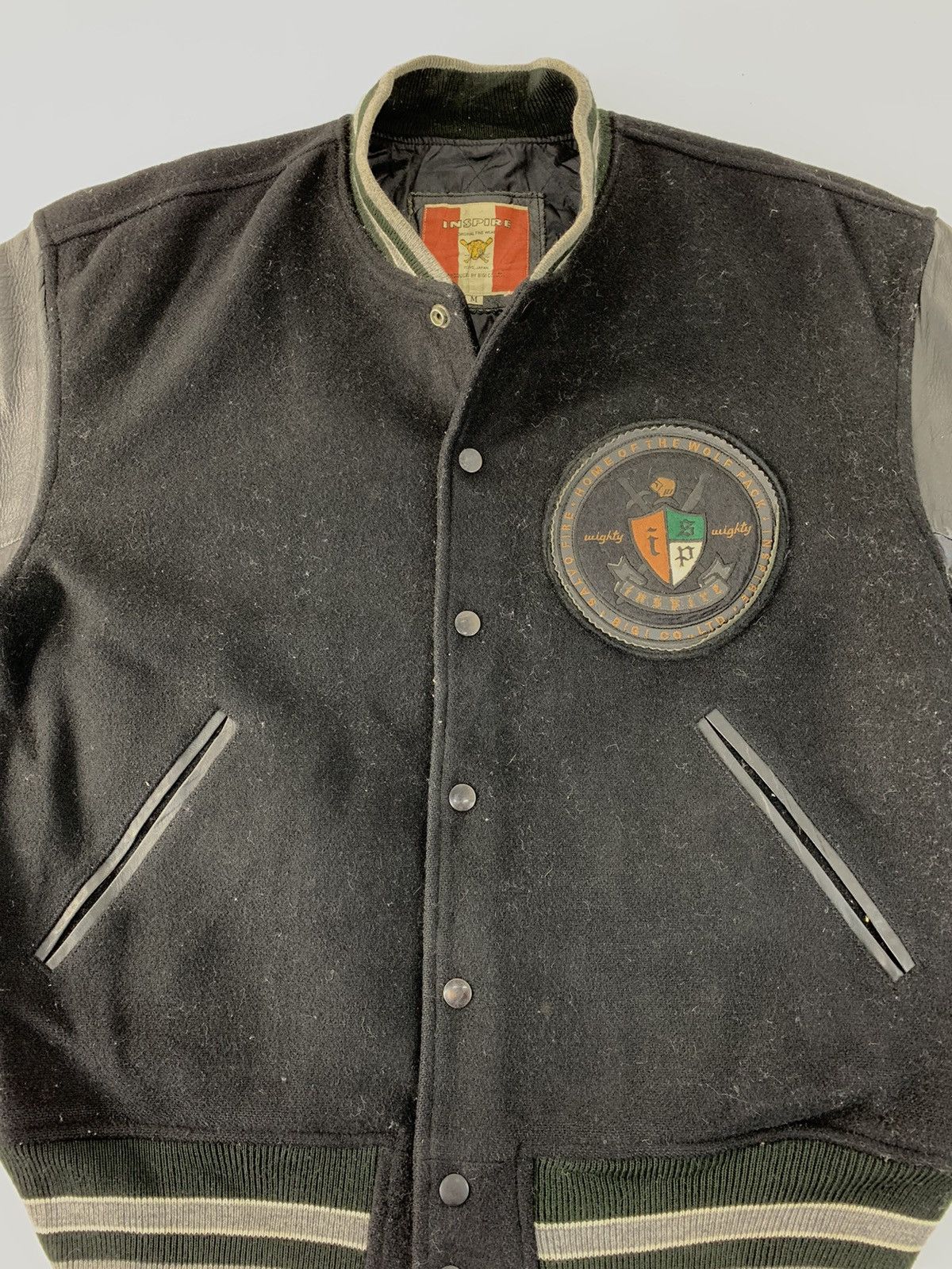 Leather Bigi Inspire Rifled Ball Embroidery Logo Padded Jacket Size US M / EU 48-50 / 2 - 4 Thumbnail