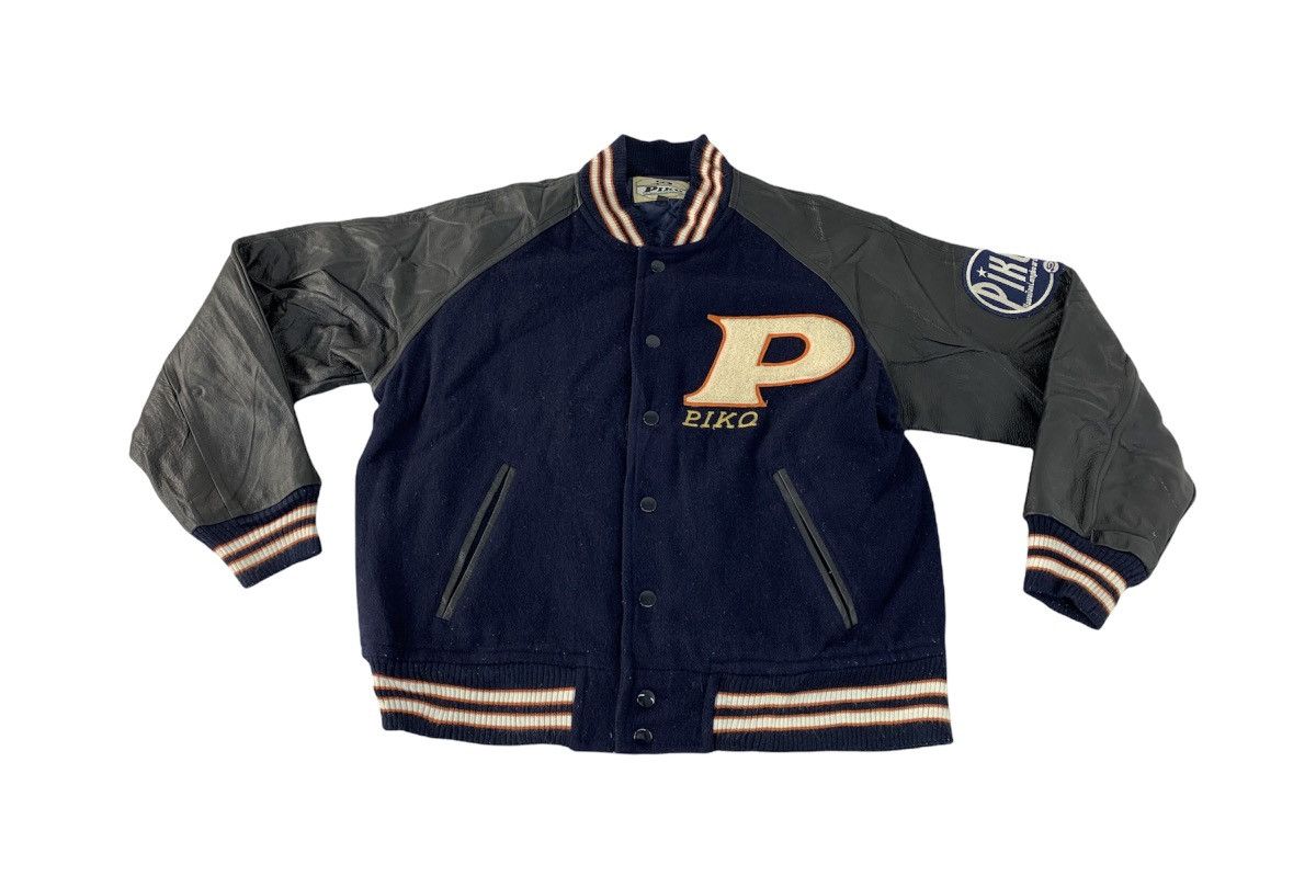 Japanese Brand Piko Hawaiian Longboard Wear Embroidery Logo Leather Sleeve Grailed