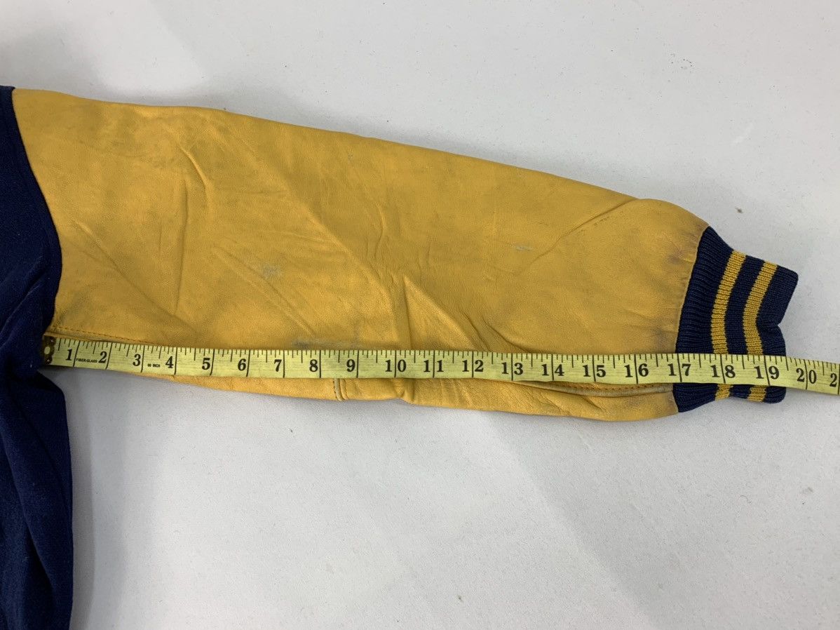 Leather Vintage University Shop U Champs Leather Sleeve Varsity Size US L / EU 52-54 / 3 - 11 Thumbnail