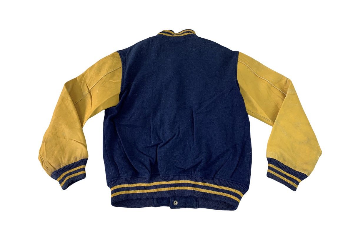Leather Vintage University Shop U Champs Leather Sleeve Varsity Size US L / EU 52-54 / 3 - 5 Thumbnail