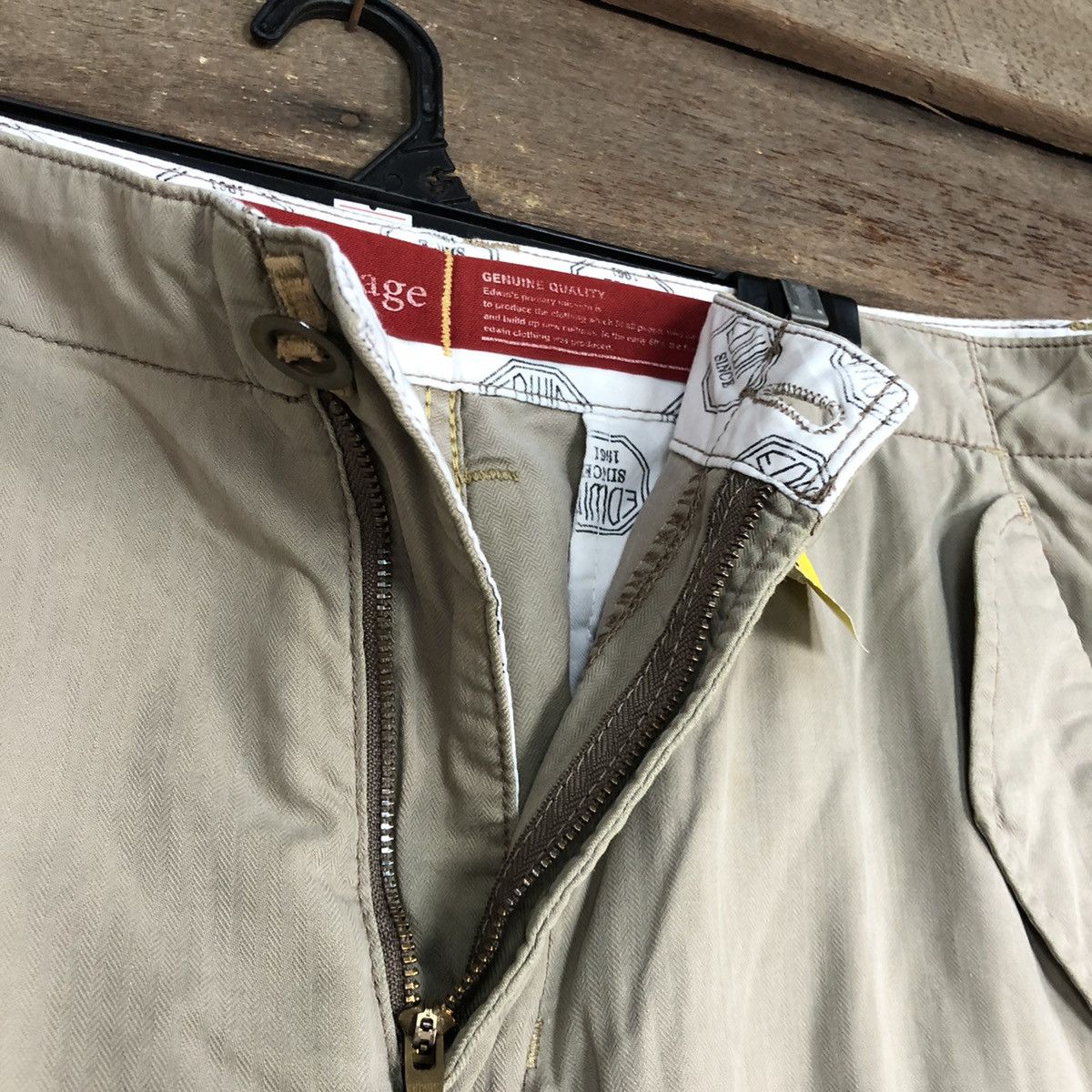Edwin Edwin Brown Multipocket Tactical Cargo Pants #3010 Size US 36 / EU 52 - 8 Thumbnail