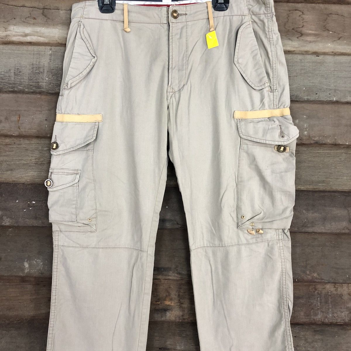 Edwin Edwin Brown Multipocket Tactical Cargo Pants #3010 Size US 36 / EU 52 - 4 Thumbnail
