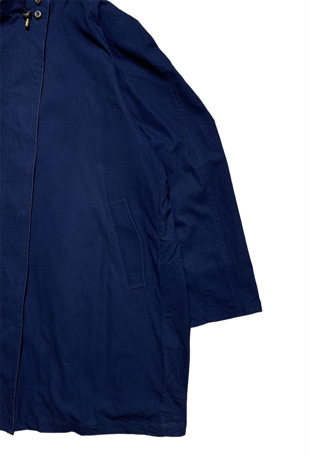 Burberry × Vintage Rare Womens Burberry Hooded Trench Coat Size L / US 10 / IT 46 - 4 Thumbnail