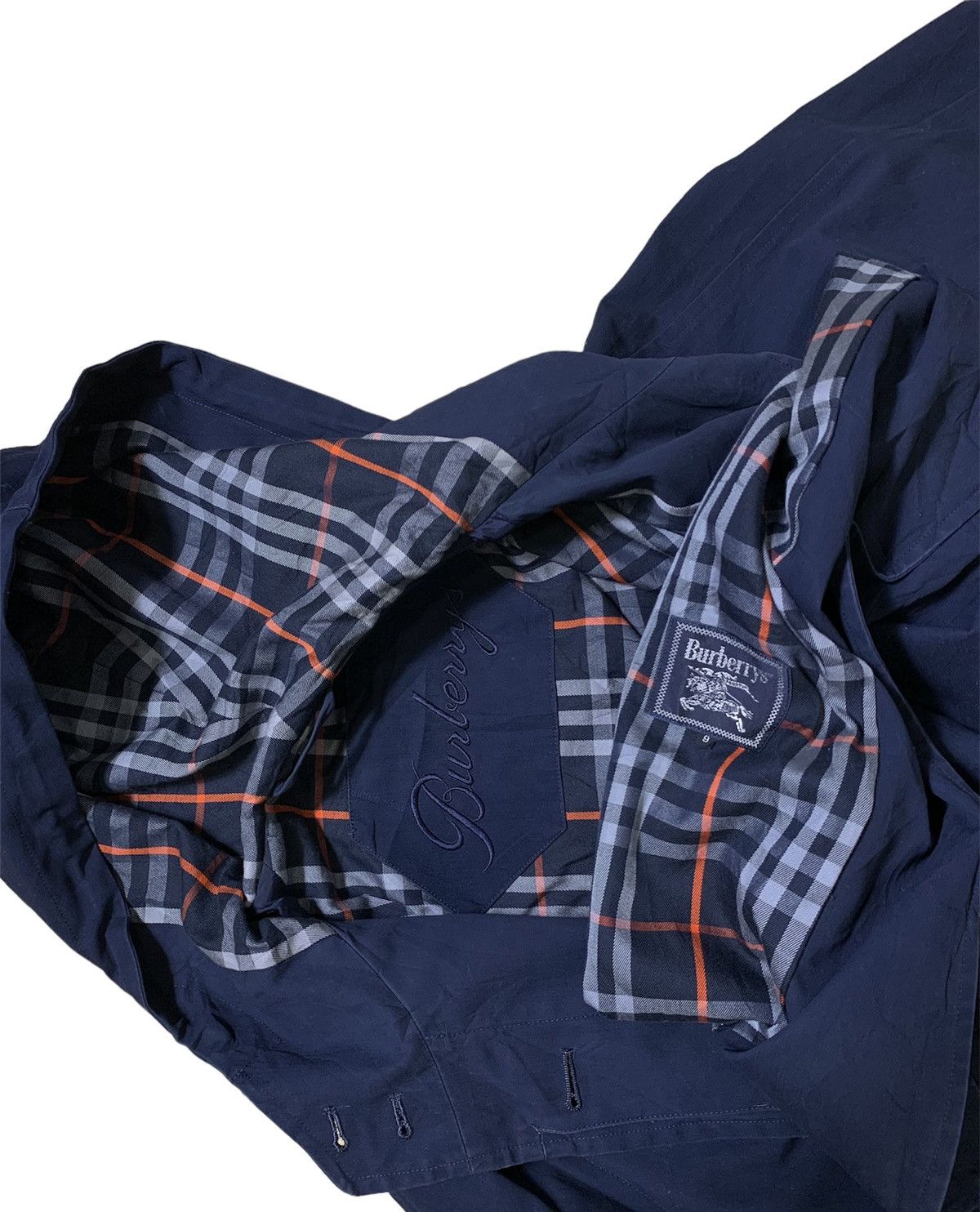 Burberry × Vintage Rare Womens Burberry Hooded Trench Coat Size L / US 10 / IT 46 - 5 Thumbnail