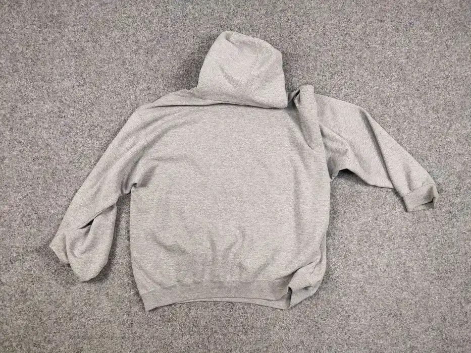 Nike Vintage 90's Nike Logo Blank Boxy Gray Distressed Hoodie Size US M / EU 48-50 / 2 - 6 Thumbnail