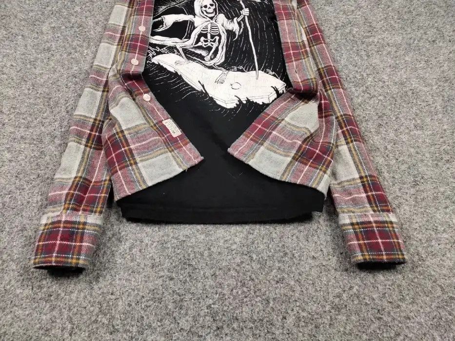 Flannel Vintage Levis Flannel Shirt Travis Scott Style Size US M / EU 48-50 / 2 - 5 Thumbnail