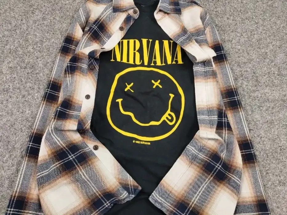 Flannel Vintage Flannel Shirt Travis Scott Style Size US S / EU 44-46 / 1 - 6 Thumbnail