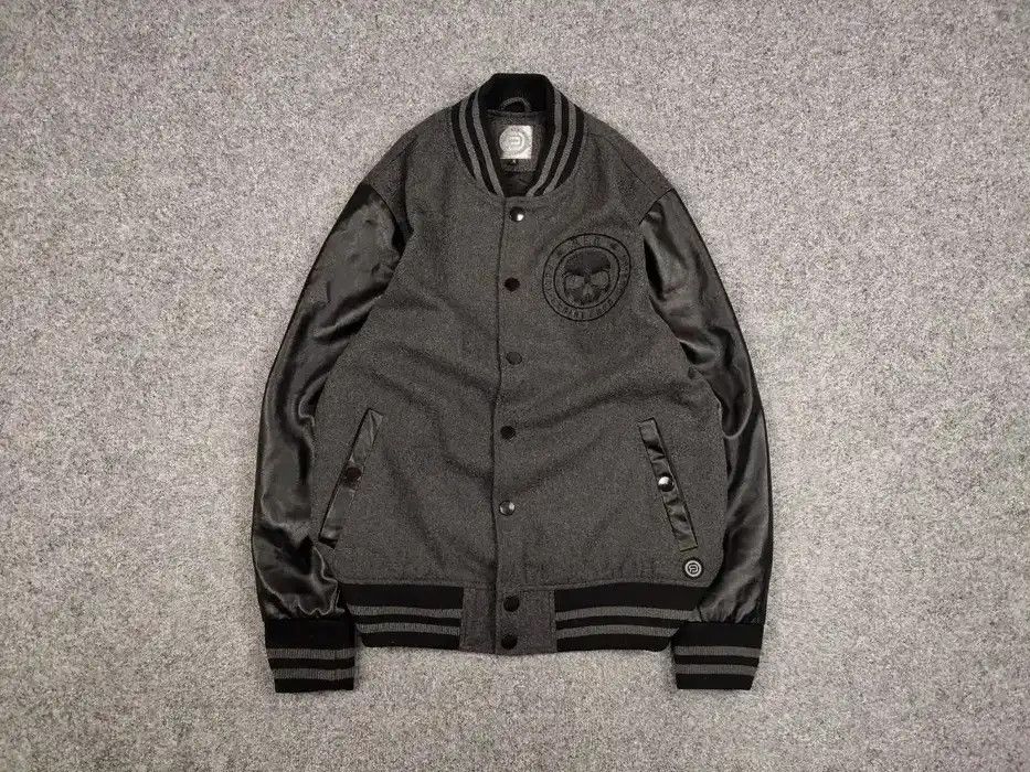 Japanese Brand Vintage 90's Rock Engineered Design Varsity Bomber Jacket Size US XL / EU 56 / 4 - 1 Thumbnail