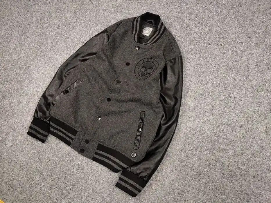 Japanese Brand Vintage 90's Rock Engineered Design Varsity Bomber Jacket Size US XL / EU 56 / 4 - 2 Thumbnail