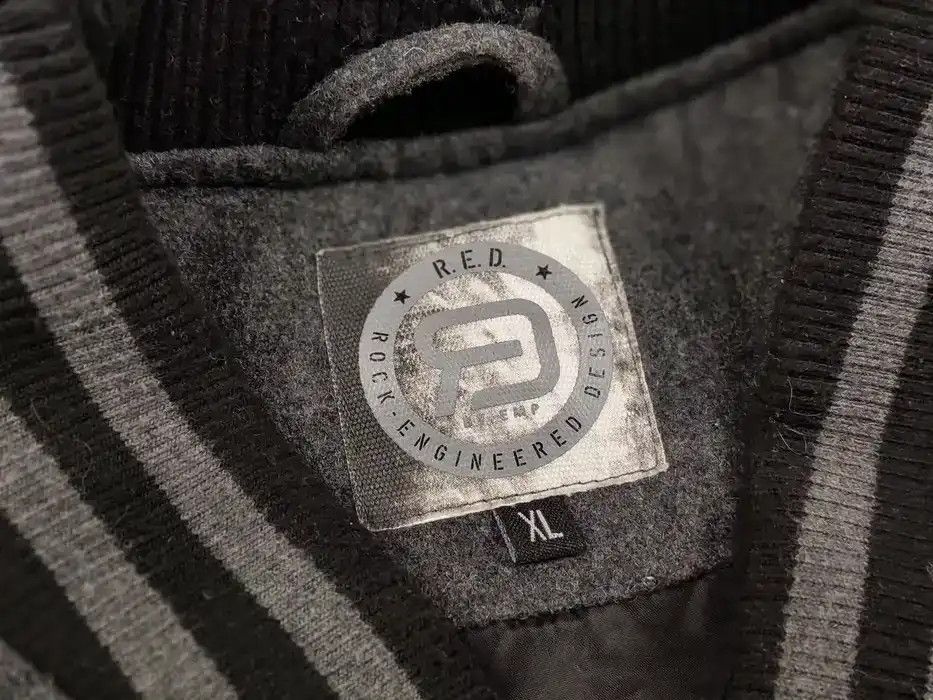 Japanese Brand Vintage 90's Rock Engineered Design Varsity Bomber Jacket Size US XL / EU 56 / 4 - 8 Thumbnail