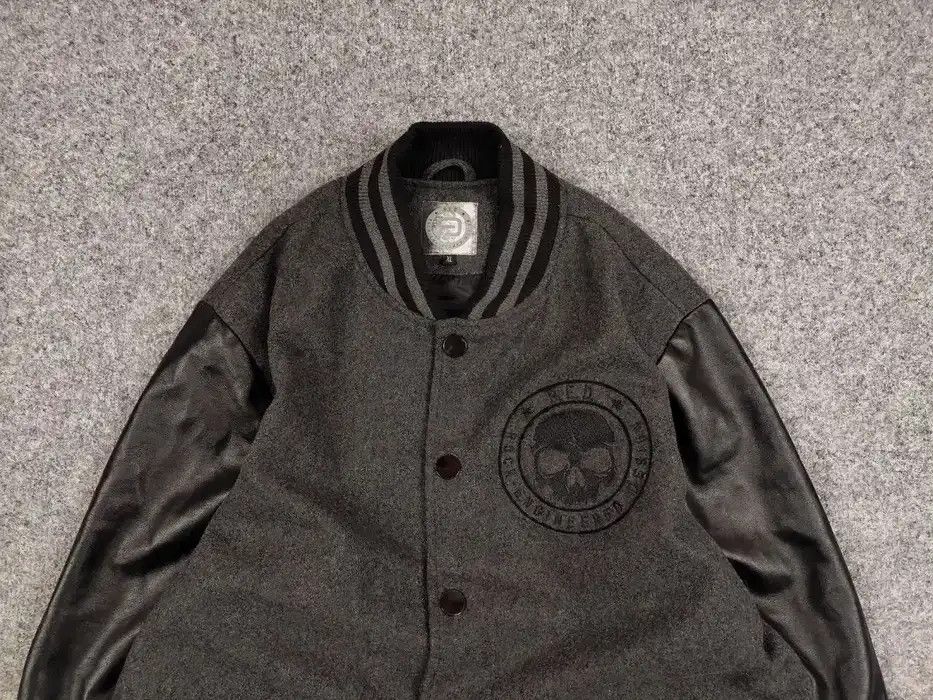 Japanese Brand Vintage 90's Rock Engineered Design Varsity Bomber Jacket Size US XL / EU 56 / 4 - 3 Thumbnail