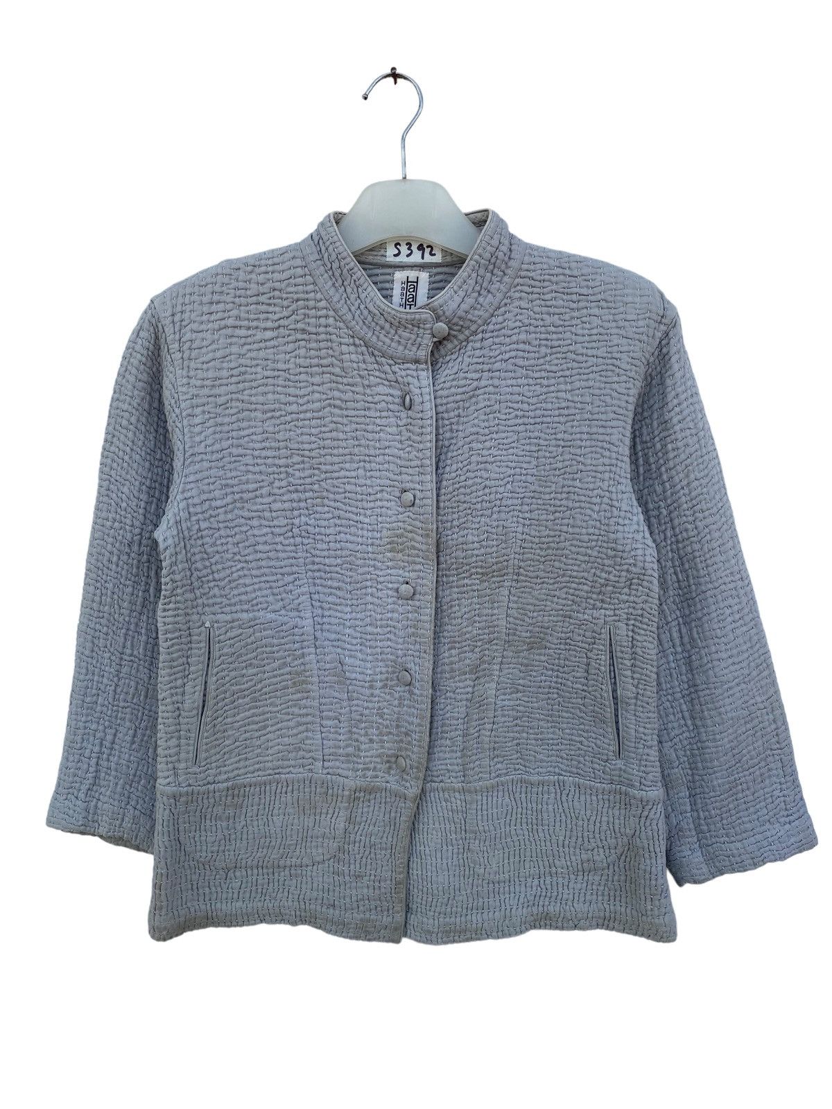 image of Vintage Haat By Issey Miyake in Grey, Women's (Size Medium)