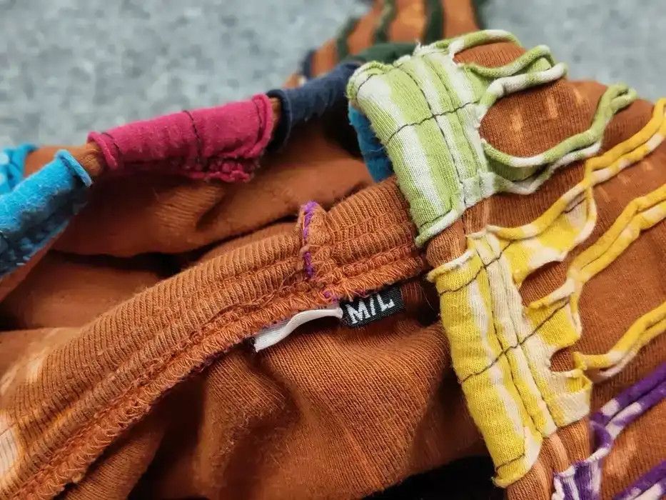 Japanese Brand Vintage Japan Handcrafted Patchwork Acid Hippies Zip Hoodie Size M / US 6-8 / IT 42-44 - 9 Thumbnail