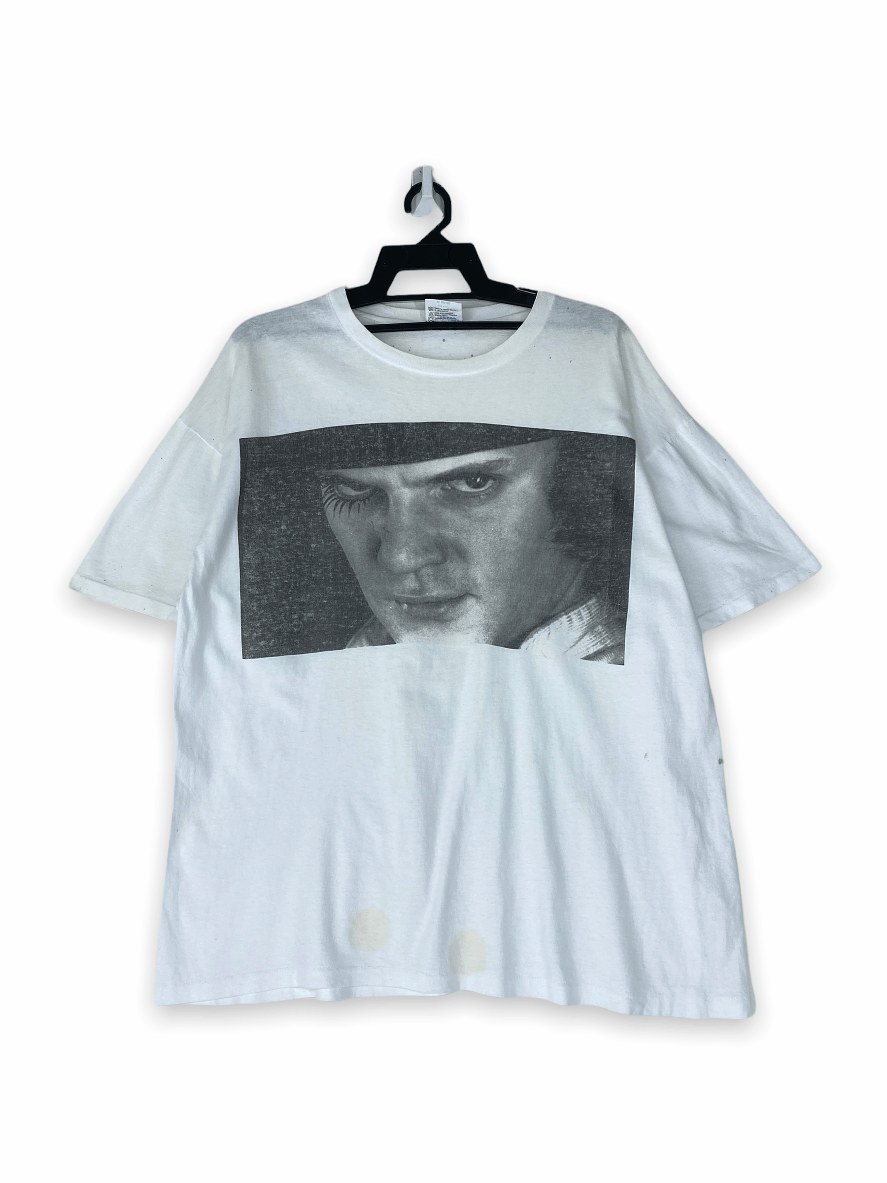 image of A Clockwork Orange Movie Stanley Kubrick in White, Men's (Size XL)