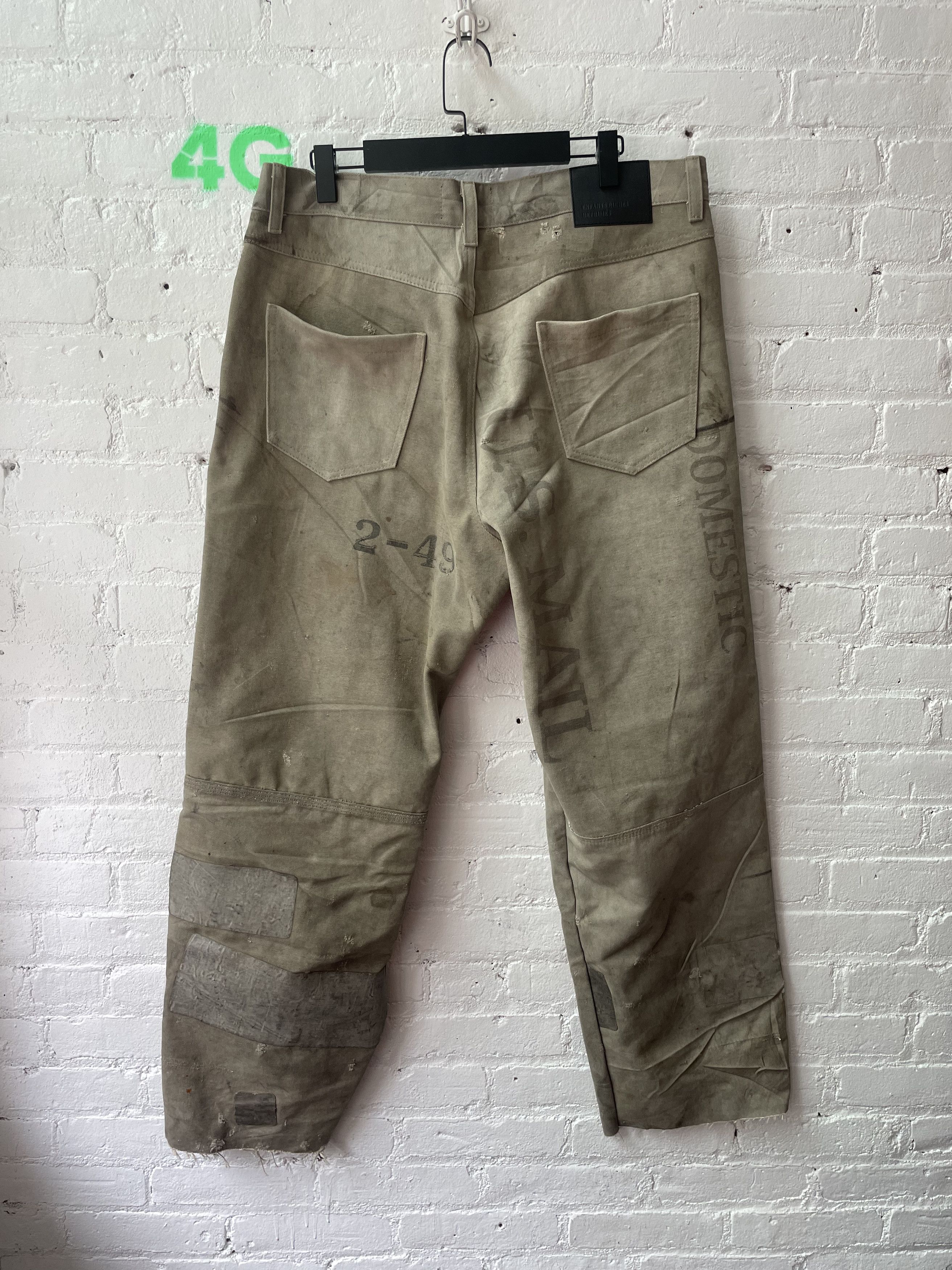 Enfants Riches Deprimes ERD MAIL PANTS RARE 1/5 Size US 36 / EU 52 - 2 Thumbnail