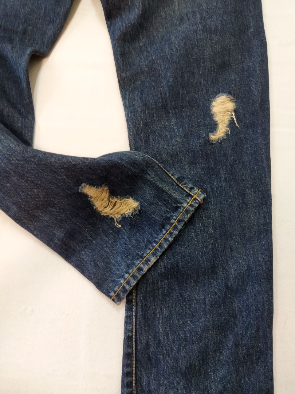 Japanese Brand Japanese Co & Lu Distressed Style Jeans Size US 29 - 8 Thumbnail