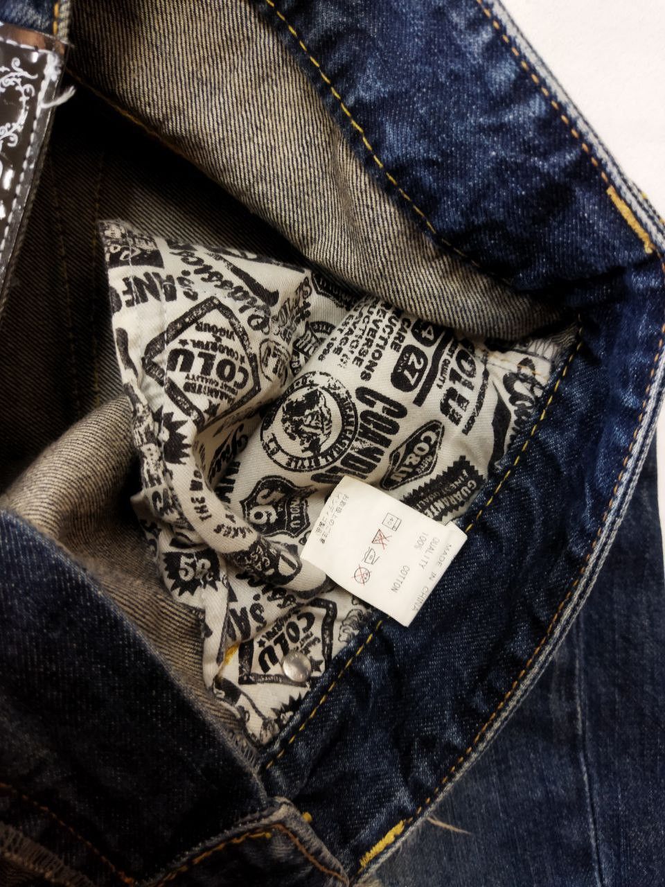 Japanese Brand Japanese Co & Lu Distressed Style Jeans Size US 29 - 9 Thumbnail