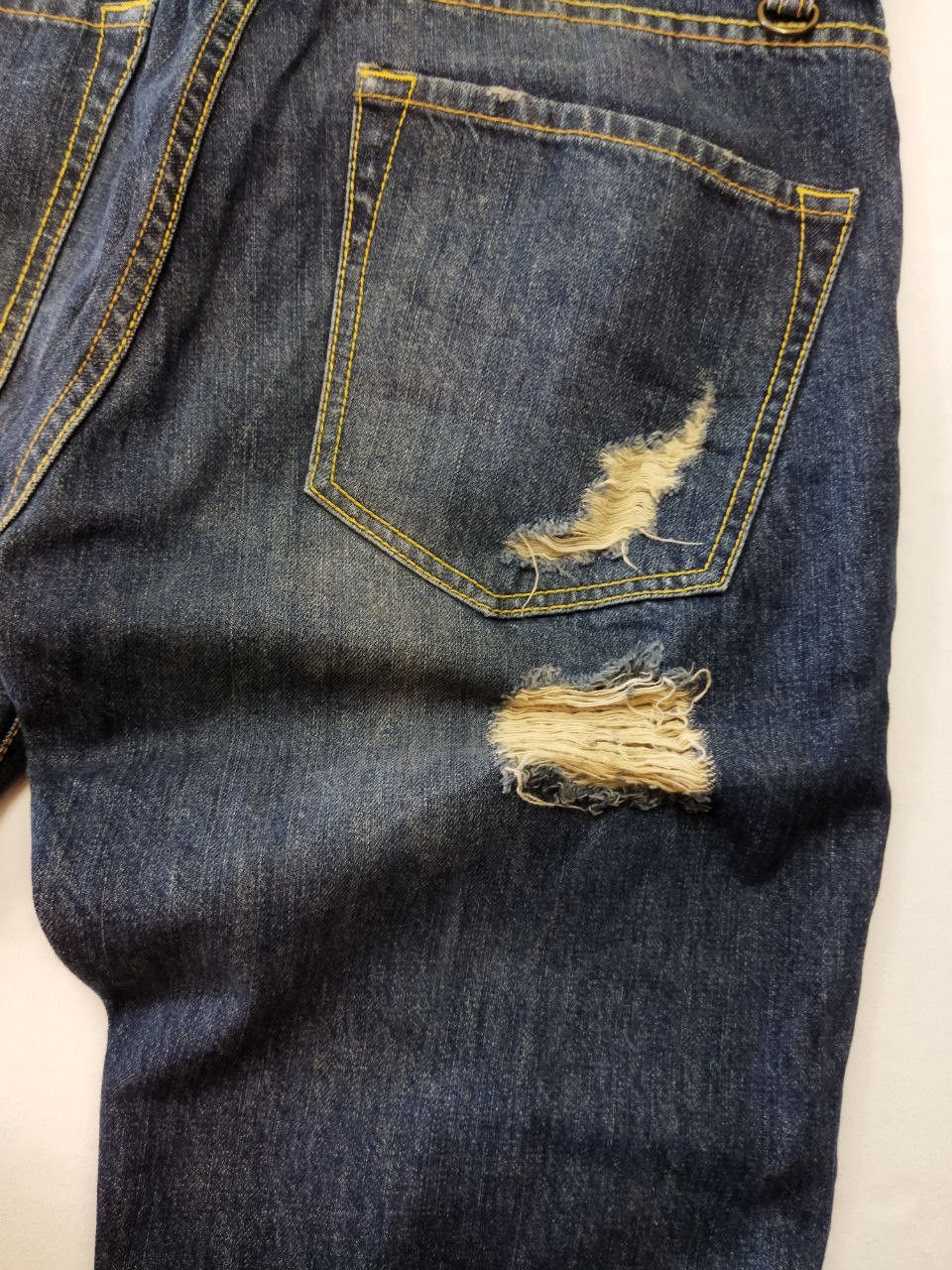 Japanese Brand Japanese Co & Lu Distressed Style Jeans Size US 29 - 7 Thumbnail