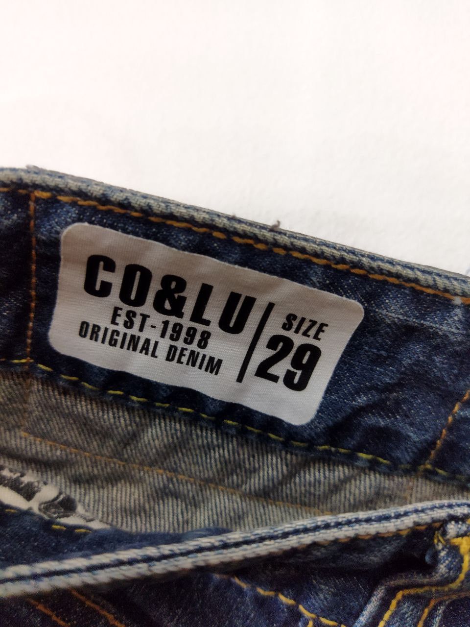 Japanese Brand Japanese Co & Lu Distressed Style Jeans Size US 29 - 10 Thumbnail