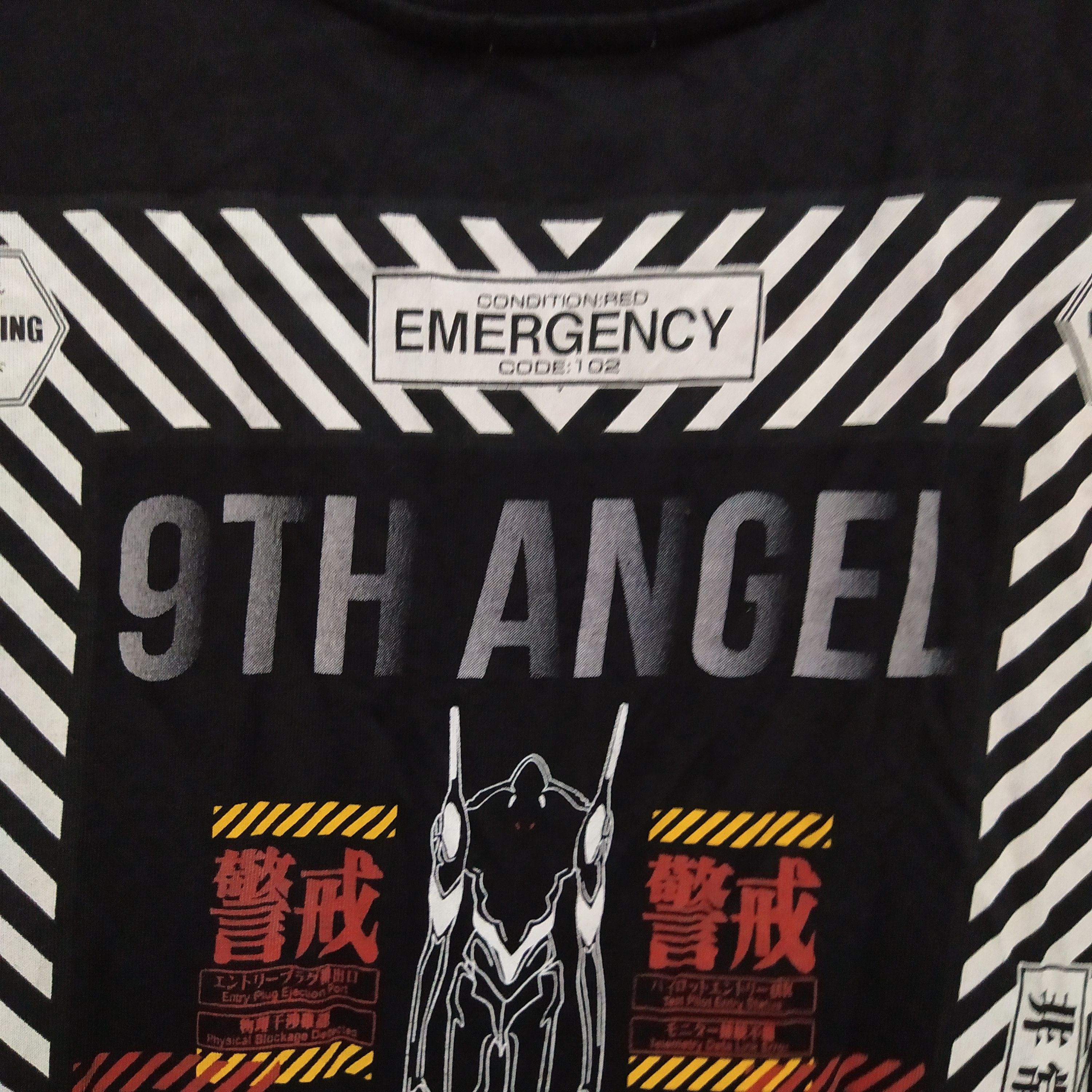 Cartoon Network EVANGELION SHIRT ANIME (D511) Size US M / EU 48-50 / 2 - 3 Thumbnail