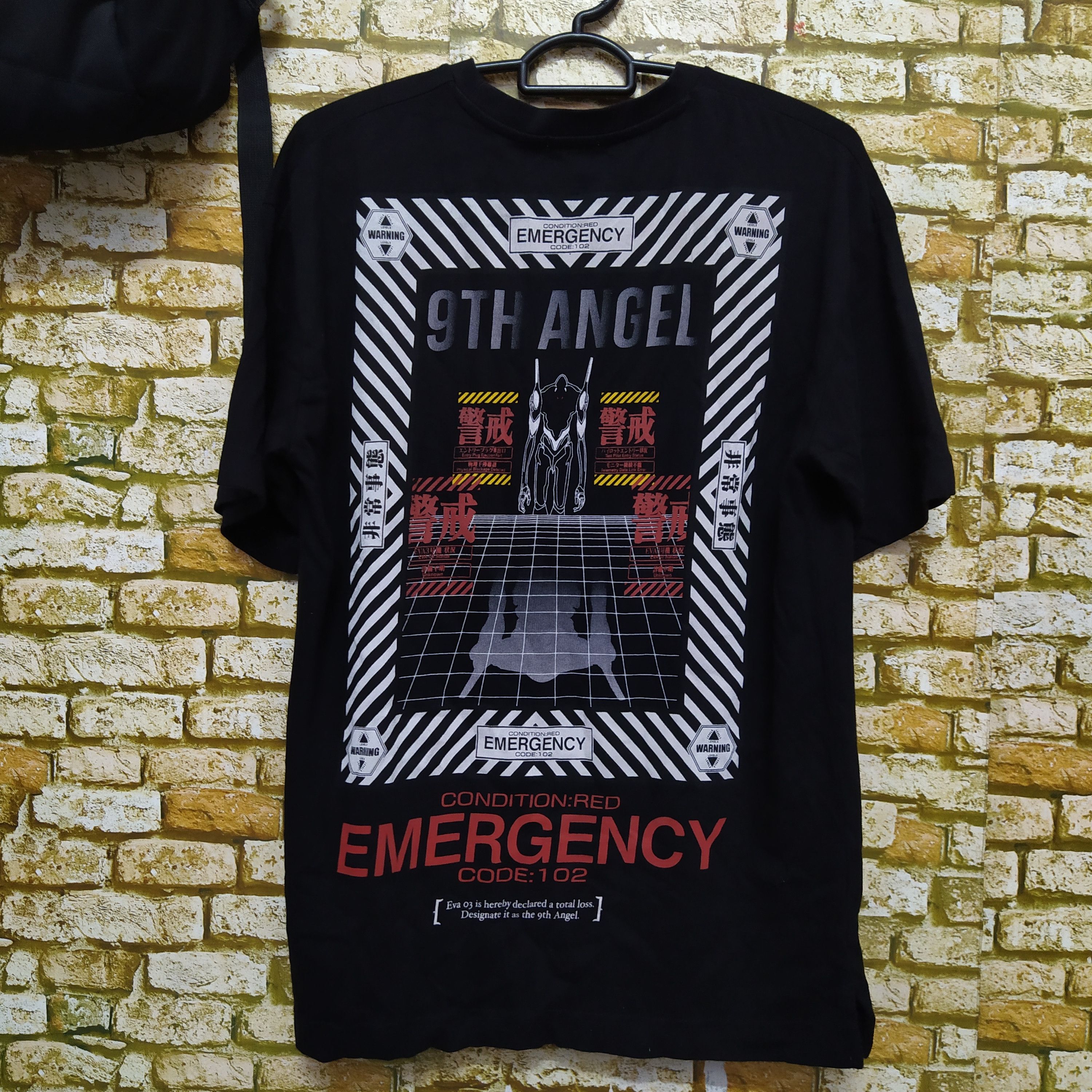 Cartoon Network EVANGELION SHIRT ANIME (D511) Size US M / EU 48-50 / 2 - 1 Thumbnail