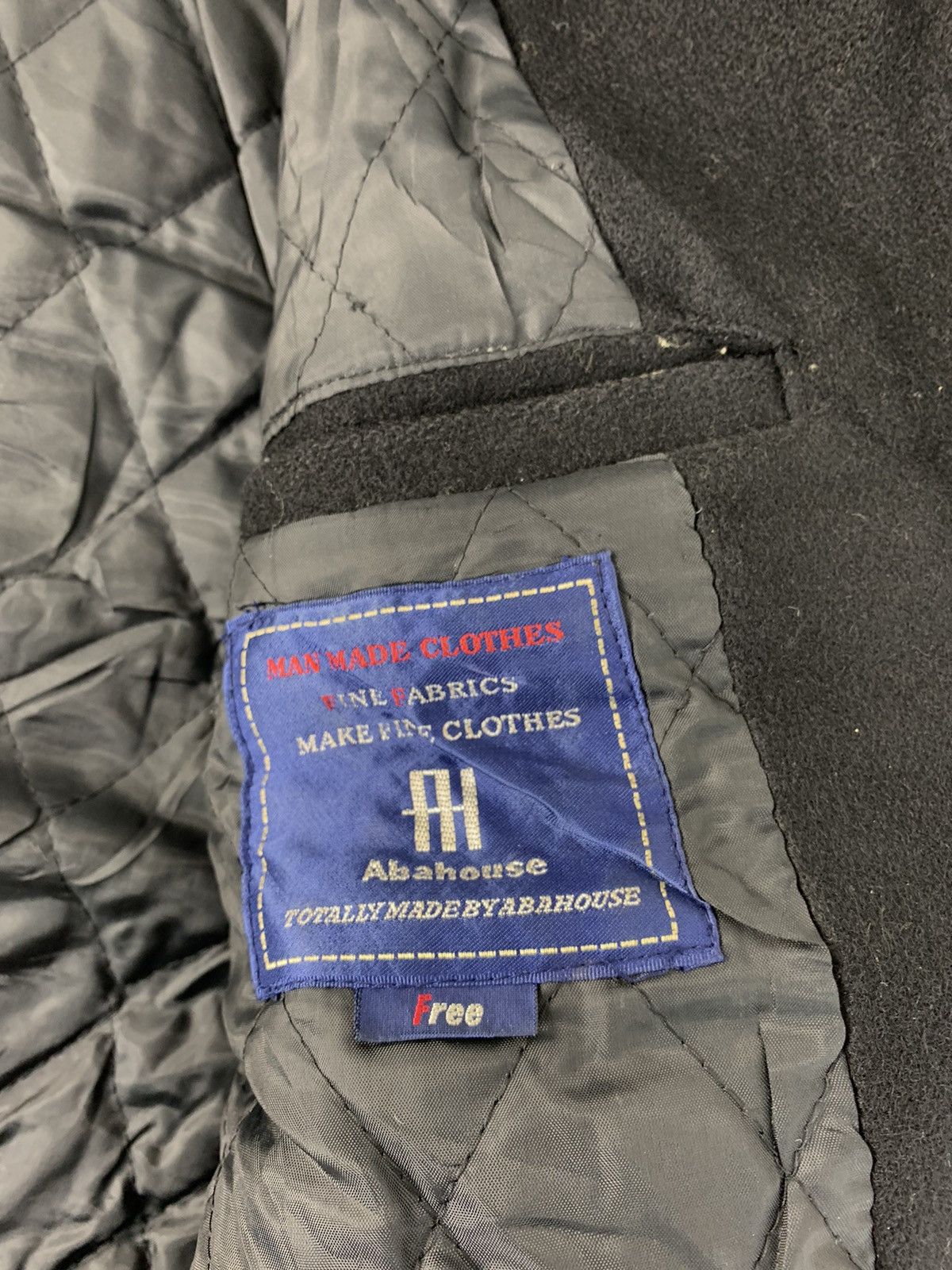 Japanese Brand Abahouse Marine CPO 742 Knit Badge Logo Varsity Snap Button Size US L / EU 52-54 / 3 - 7 Thumbnail