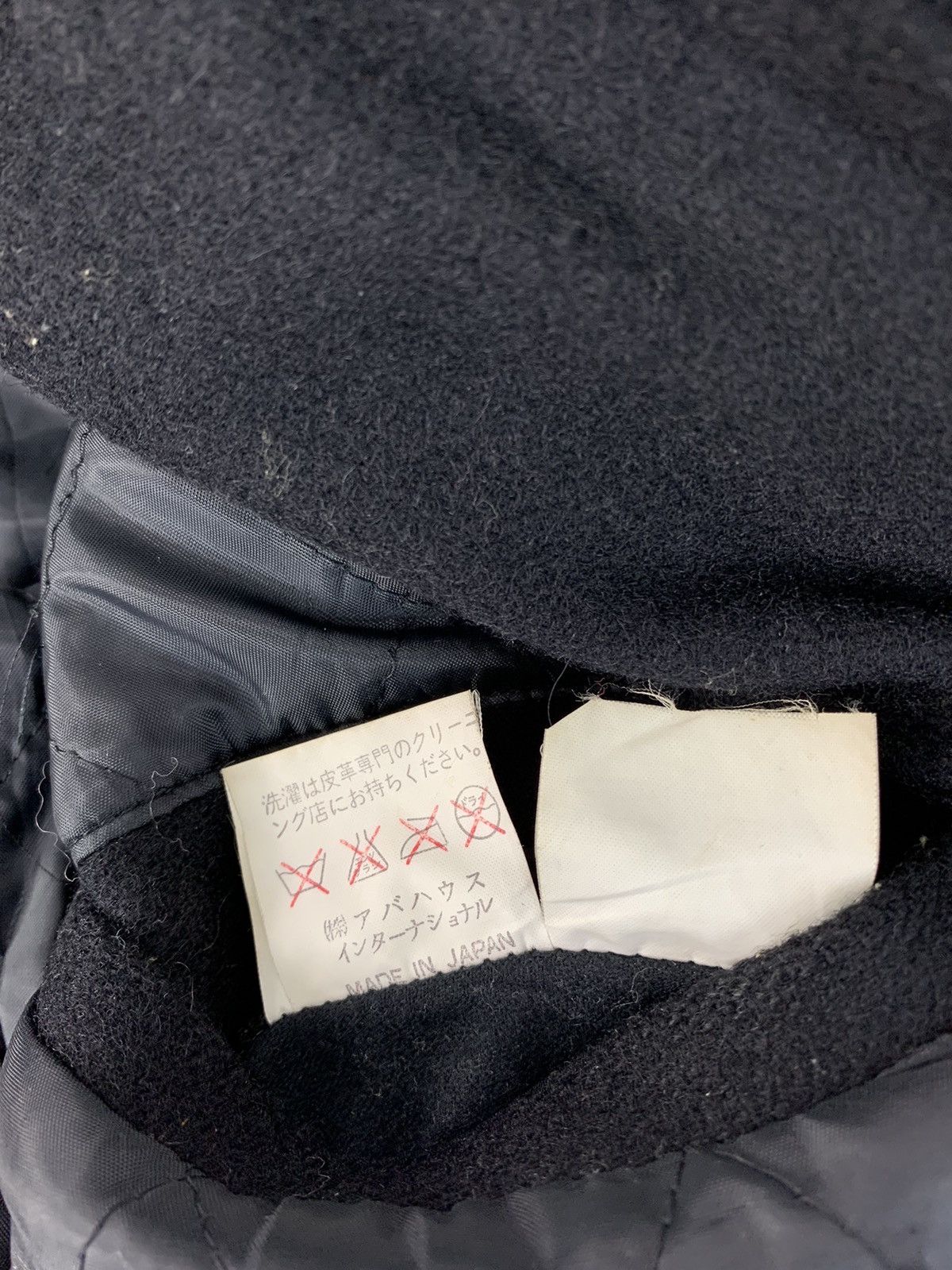 Japanese Brand Abahouse Marine CPO 742 Knit Badge Logo Varsity Snap Button Size US L / EU 52-54 / 3 - 9 Thumbnail