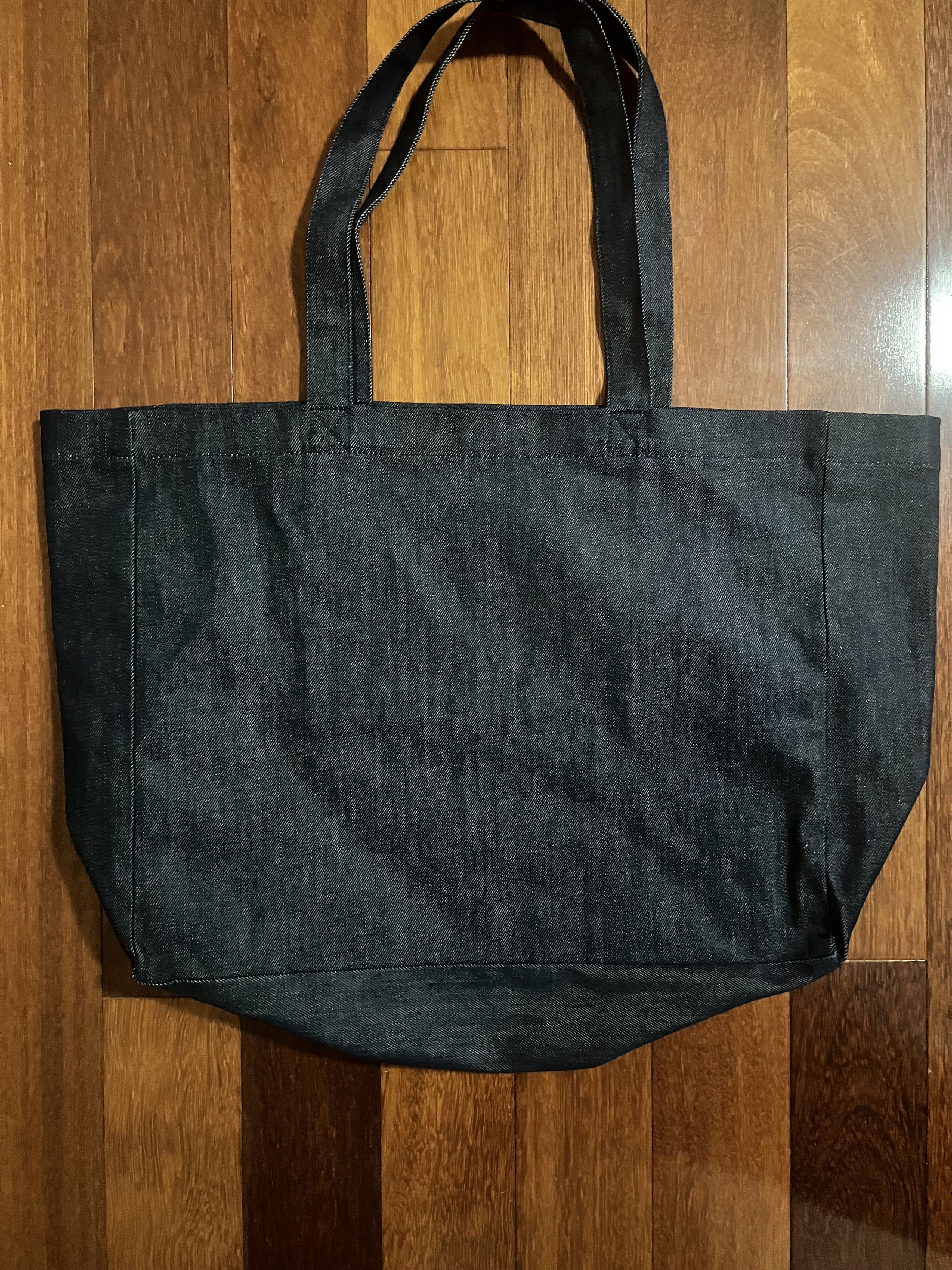 A.P.C. × JJJJound 💚 2020 A.P.C. x JJJJound Large Denim Tote Bag NEW Size ONE SIZE - 4 Thumbnail