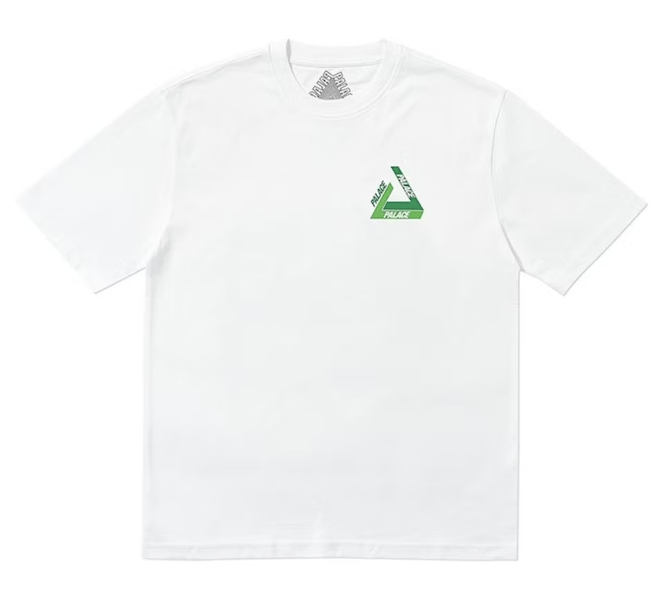 Palace 💚 2018 Palace Tri Shadow T-Shirt White/Green Medium NEW Size US M / EU 48-50 / 2 - 2 Thumbnail
