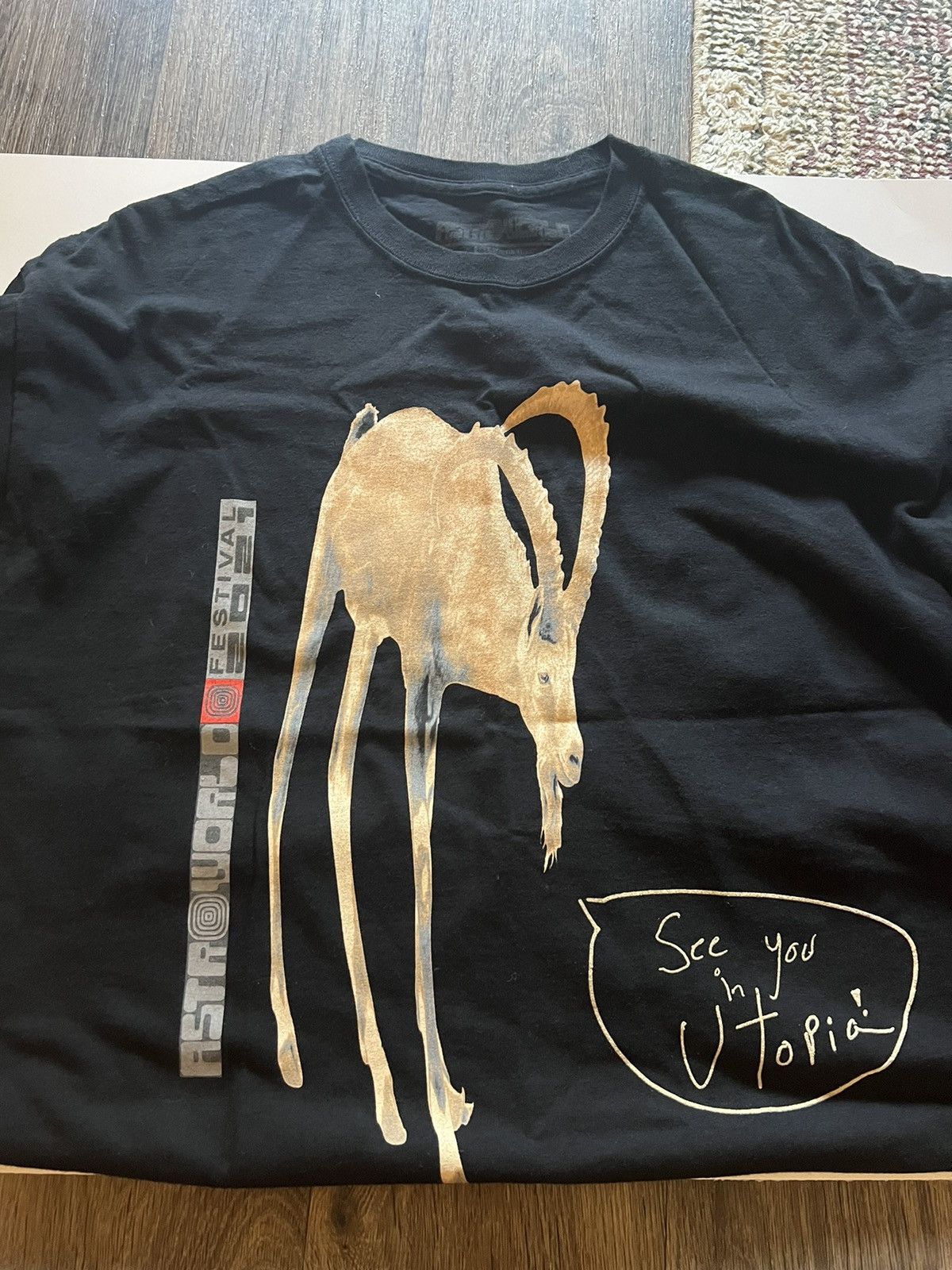 Travis Scott Astroworld Festival - See you in Utopia Merch Size US L / EU 52-54 / 3 - 1 Thumbnail