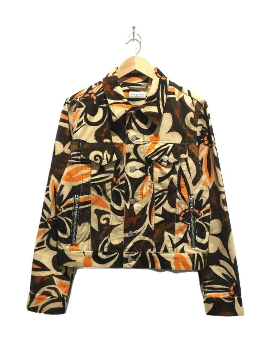 Dries Van Noten Cropped Floral Corduroy Jacket Size US M / EU 48-50 / 2 - 1 Thumbnail