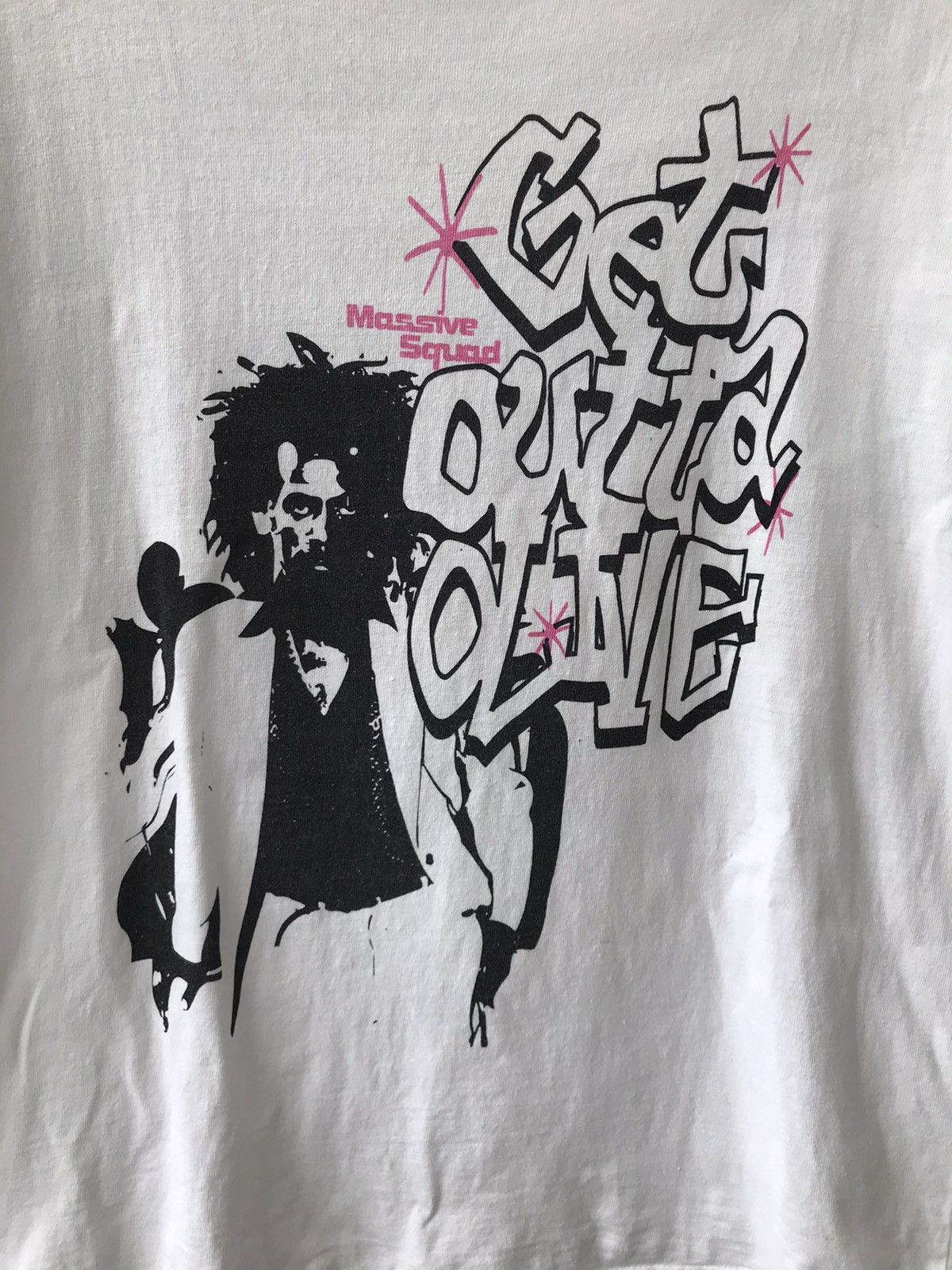 Massive Massive Squad Tee Get Outta Olive Nice Screen Rainbow Spell Size US M / EU 48-50 / 2 - 2 Thumbnail