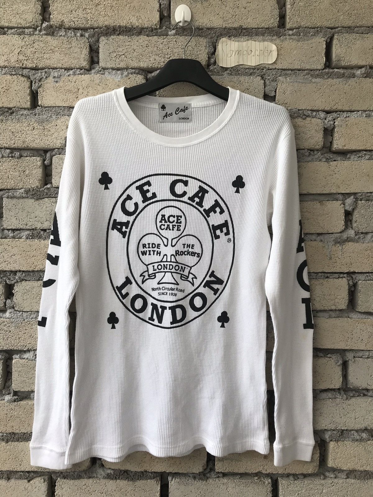 Japanese Brand Ace Cafe London Knitwear Big Logo Brand Size US S / EU 44-46 / 1 - 1 Thumbnail