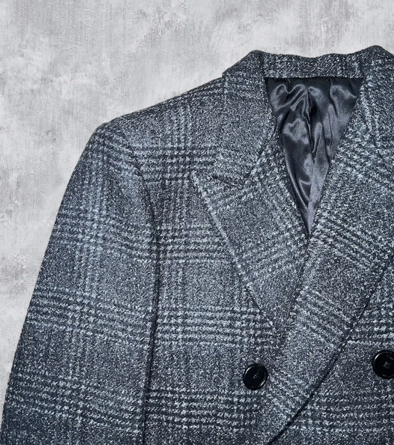 Celine × Hedi Slimane CELINE BY HEDI SLIMANE “FW19 PRINCE OF WALES WOOL COAT” Size US M / EU 48-50 / 2 - 4 Thumbnail