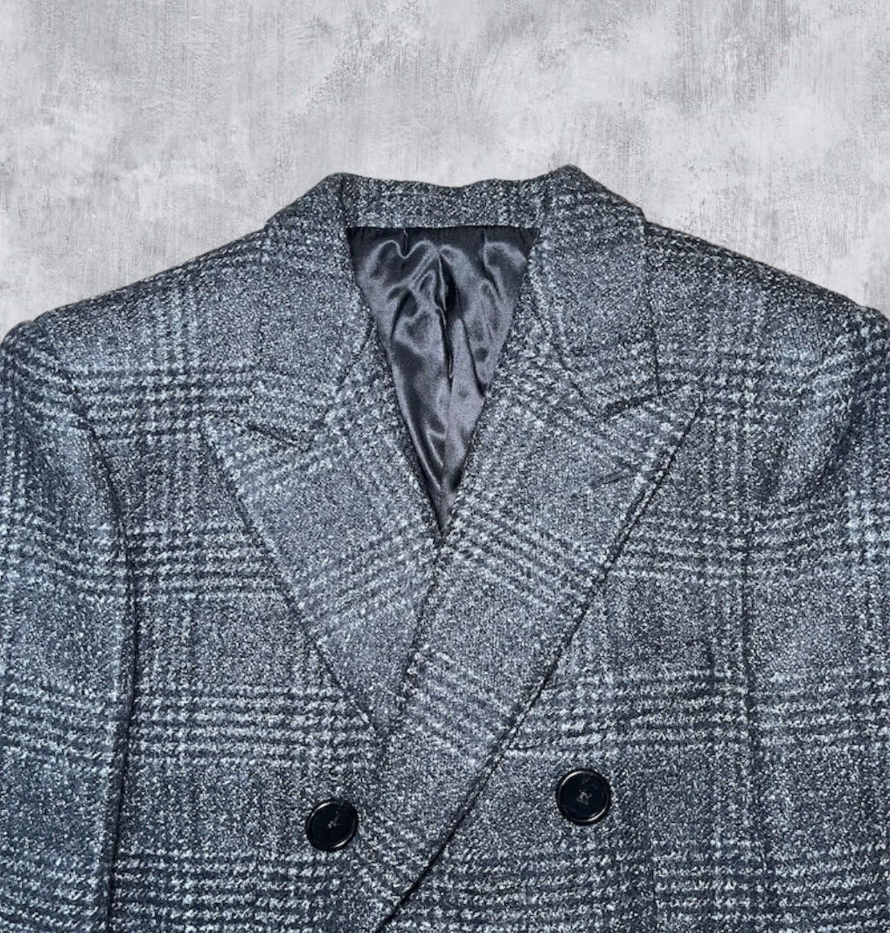 Celine × Hedi Slimane CELINE BY HEDI SLIMANE “FW19 PRINCE OF WALES WOOL COAT” Size US M / EU 48-50 / 2 - 2 Thumbnail