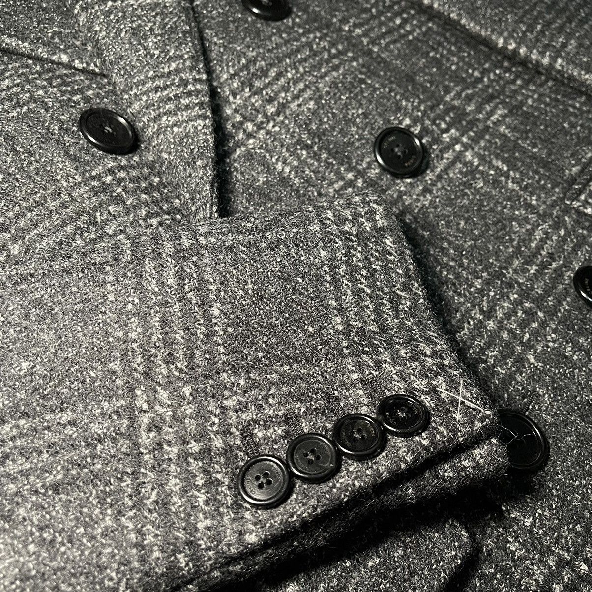 Celine × Hedi Slimane CELINE BY HEDI SLIMANE “FW19 PRINCE OF WALES WOOL COAT” Size US M / EU 48-50 / 2 - 5 Thumbnail