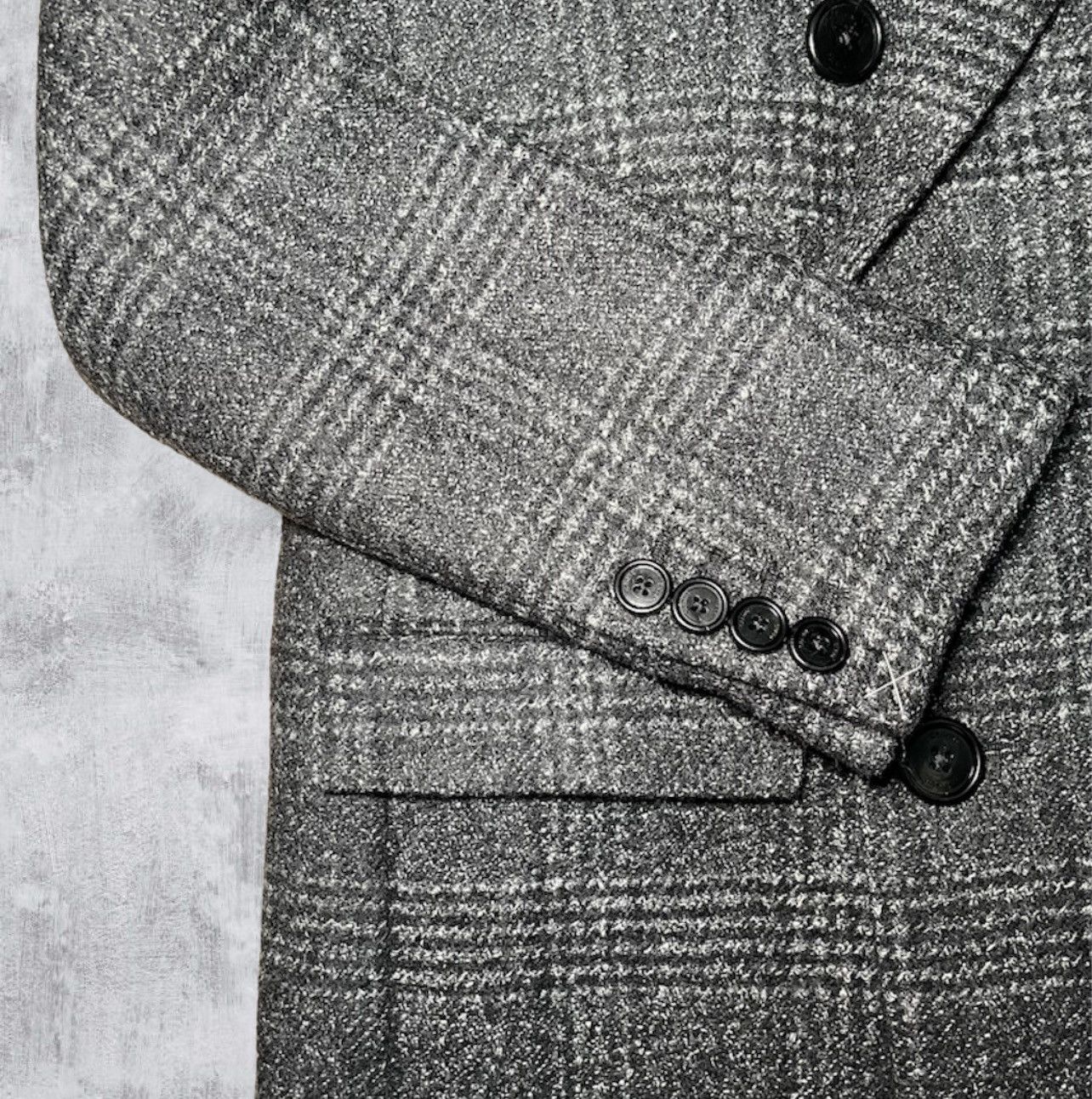 Celine × Hedi Slimane CELINE BY HEDI SLIMANE “FW19 PRINCE OF WALES WOOL COAT” Size US M / EU 48-50 / 2 - 6 Thumbnail