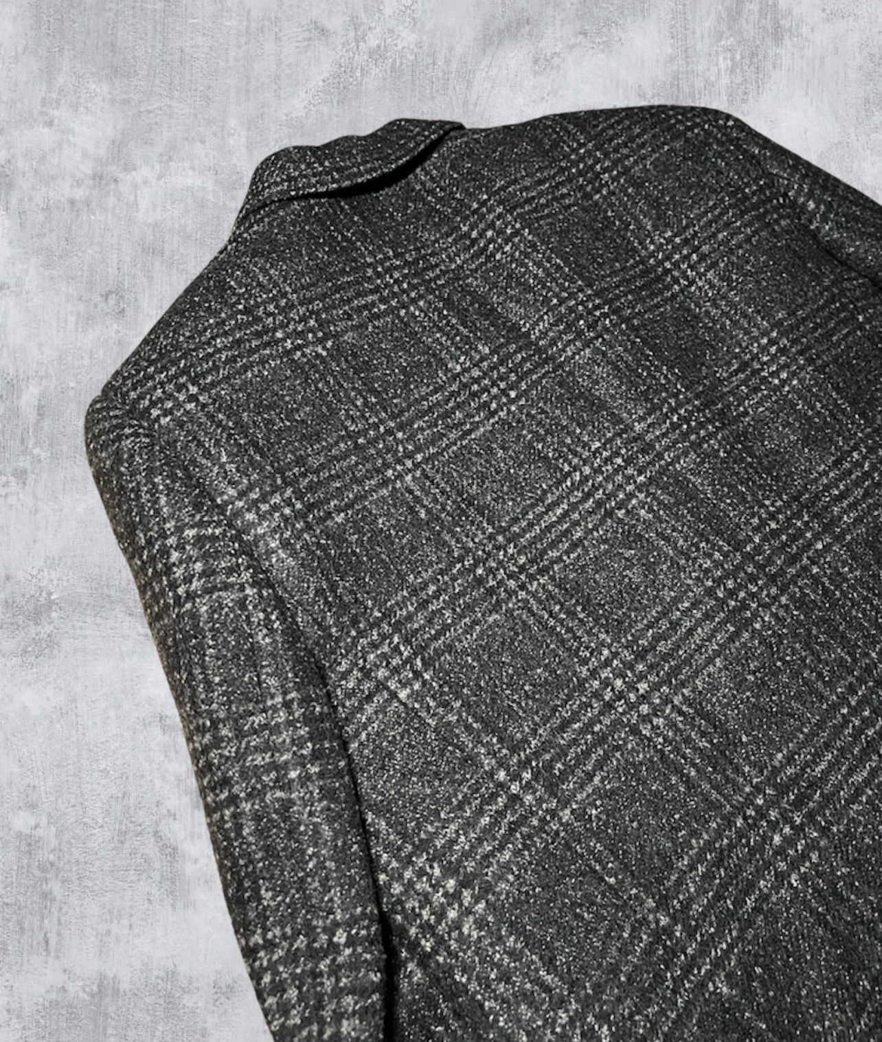 Celine × Hedi Slimane CELINE BY HEDI SLIMANE “FW19 PRINCE OF WALES WOOL COAT” Size US M / EU 48-50 / 2 - 11 Thumbnail