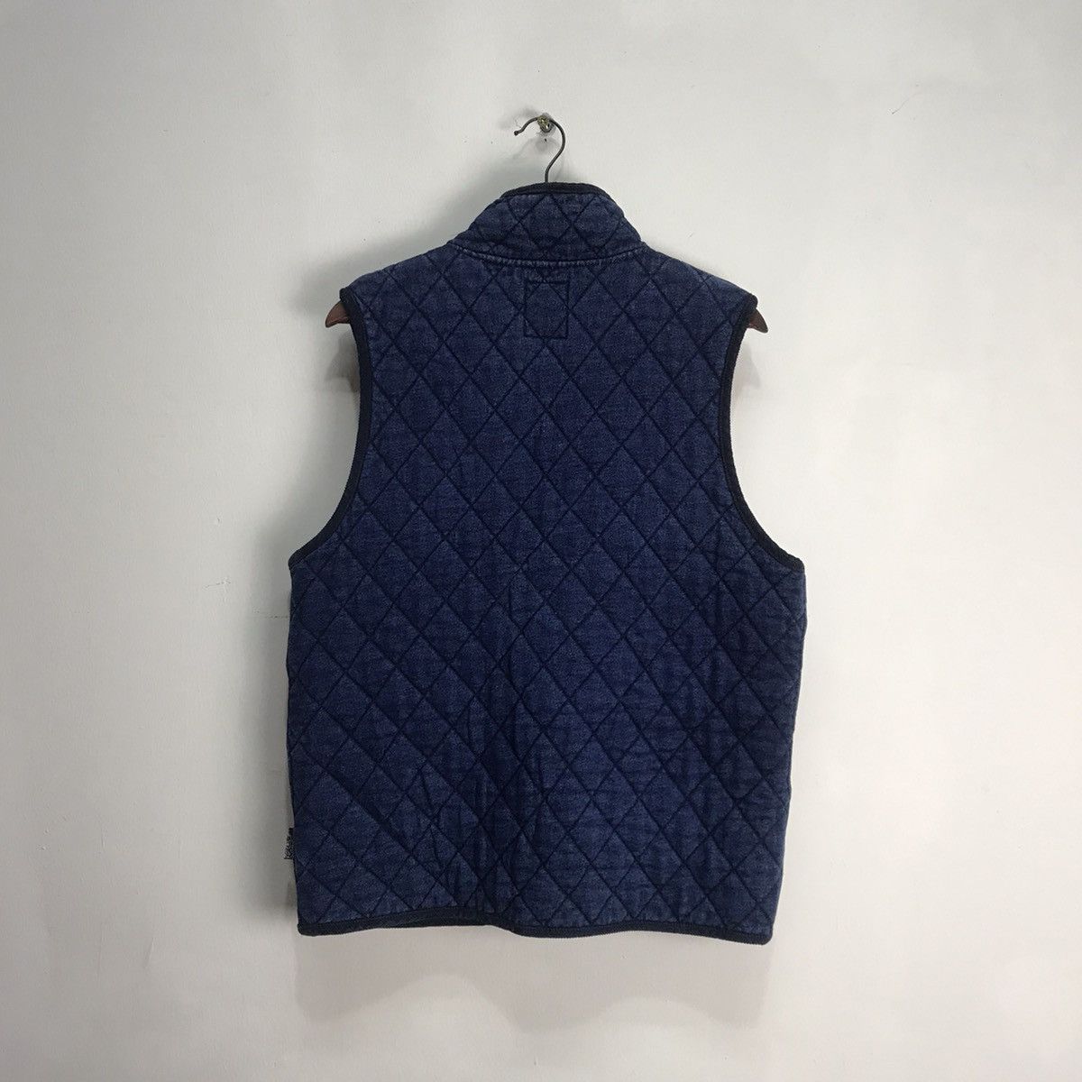 Japanese Brand Japanese Brand INDIGO No wave No Life quilted vest denim Size US L / EU 52-54 / 3 - 5 Thumbnail