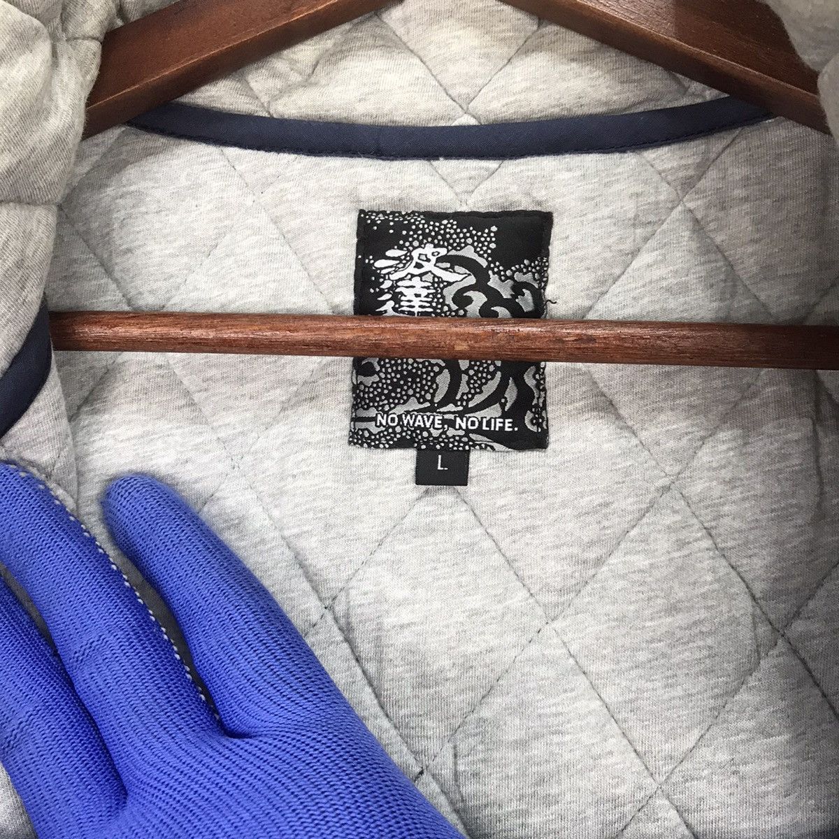 Japanese Brand Japanese Brand INDIGO No wave No Life quilted vest denim Size US L / EU 52-54 / 3 - 7 Thumbnail