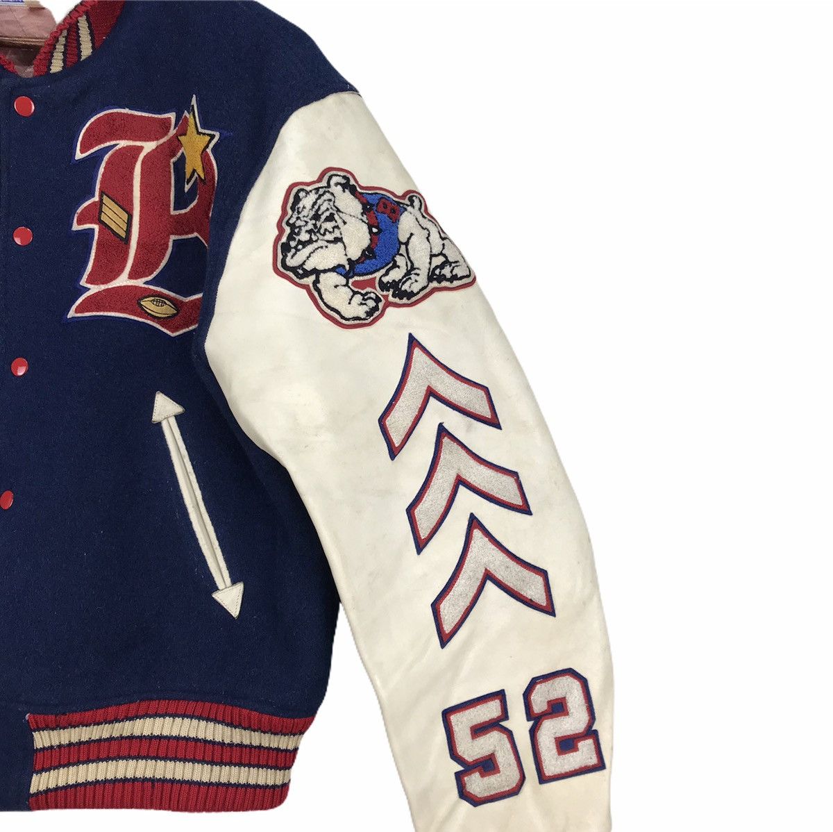 Whitesville Vintage Whitesville Letterman Varsity Jacket Size US L / EU 52-54 / 3 - 4 Thumbnail