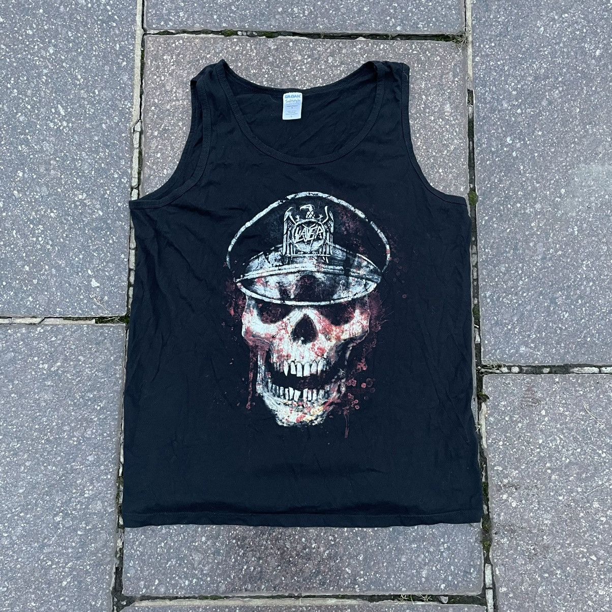 Vintage Vintage Y2K Skull Graphic Band Tee Grunge Punk Baggy Slim M Size US M / EU 48-50 / 2 - 3 Thumbnail