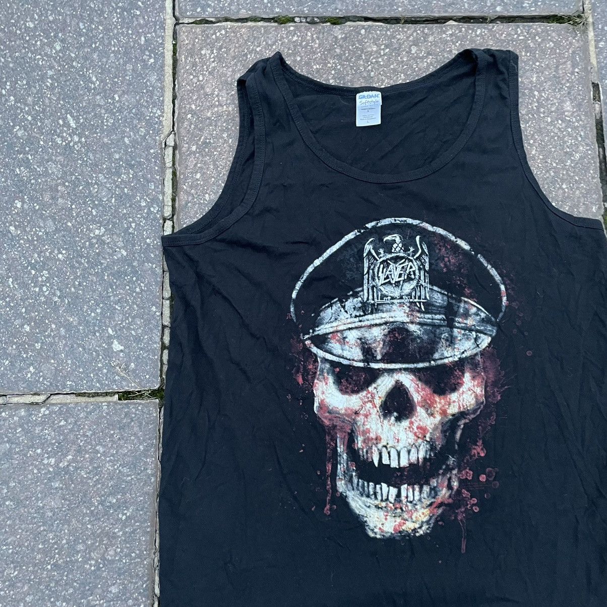 Vintage Vintage Y2K Skull Graphic Band Tee Grunge Punk Baggy Slim M Size US M / EU 48-50 / 2 - 4 Thumbnail