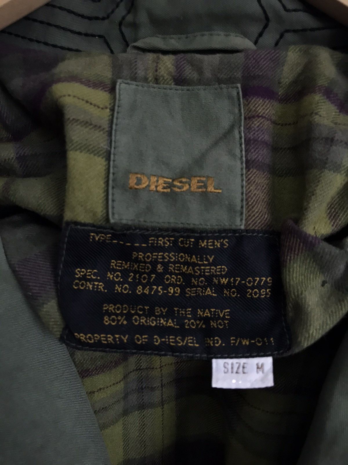 Diesel × Vintage Vintage OG Diesel Army Jacketb Size US M / EU 48-50 / 2 - 6 Thumbnail