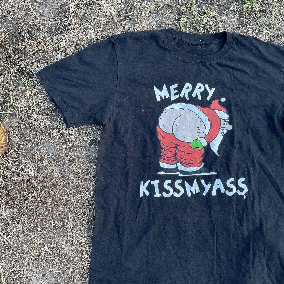 Vintage Vintage Y2K Sun Faded Graphic Tee Punk Santa Humor Skate M Size US M / EU 48-50 / 2 - 4 Thumbnail