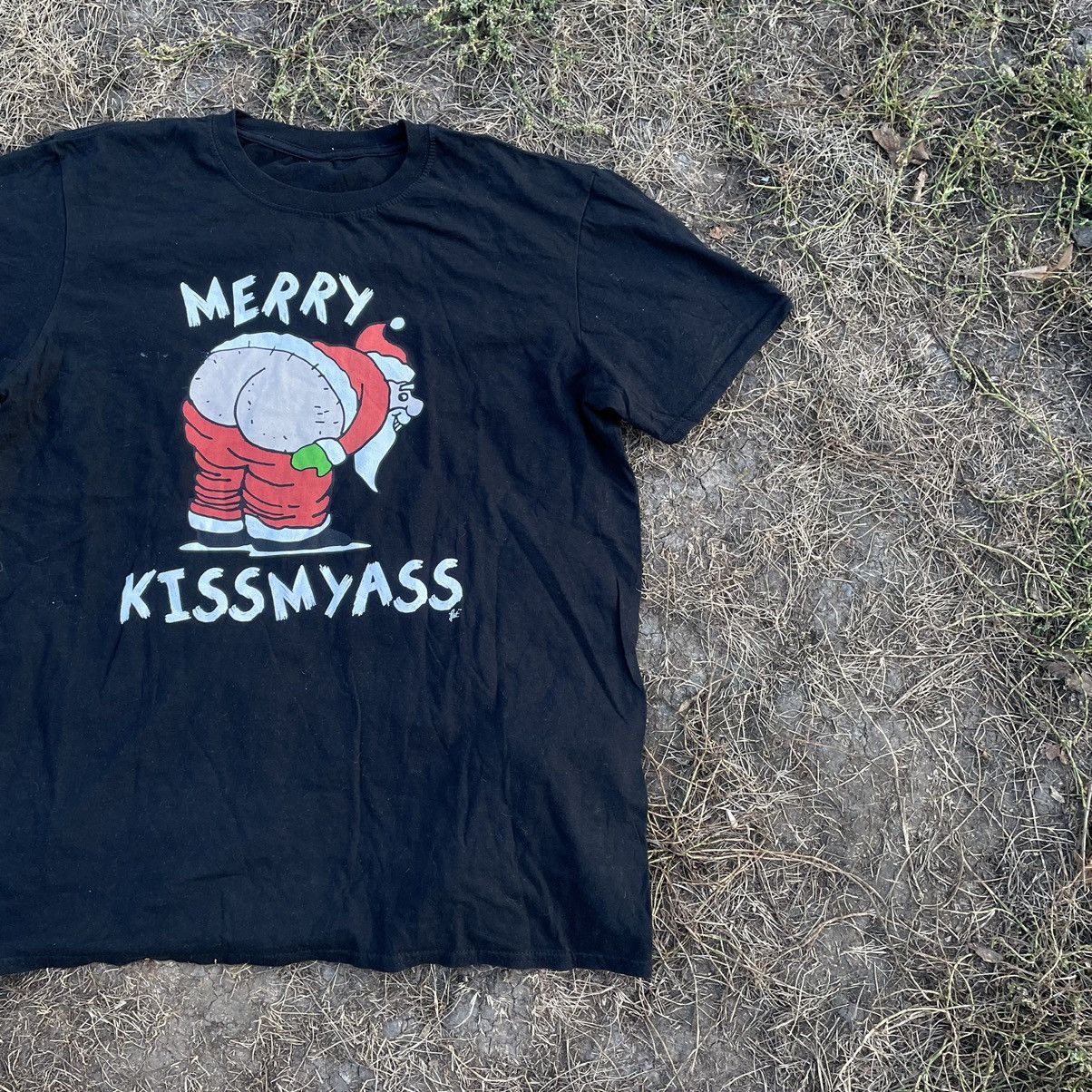Vintage Vintage Y2K Sun Faded Graphic Tee Punk Santa Humor Skate M Size US M / EU 48-50 / 2 - 3 Thumbnail