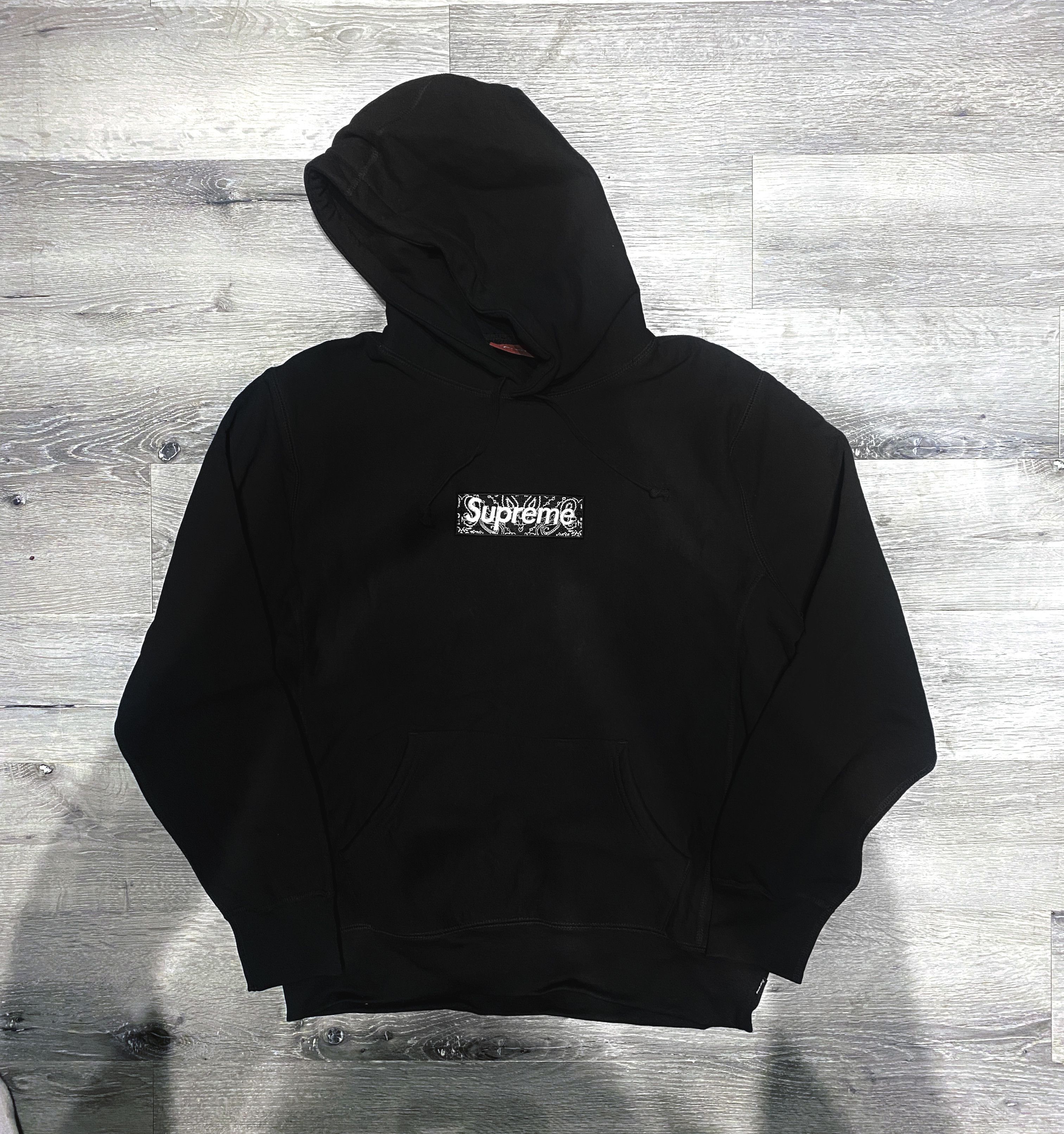 Supreme Supreme Bandana Box Logo Hooded Sweatshirt FW19